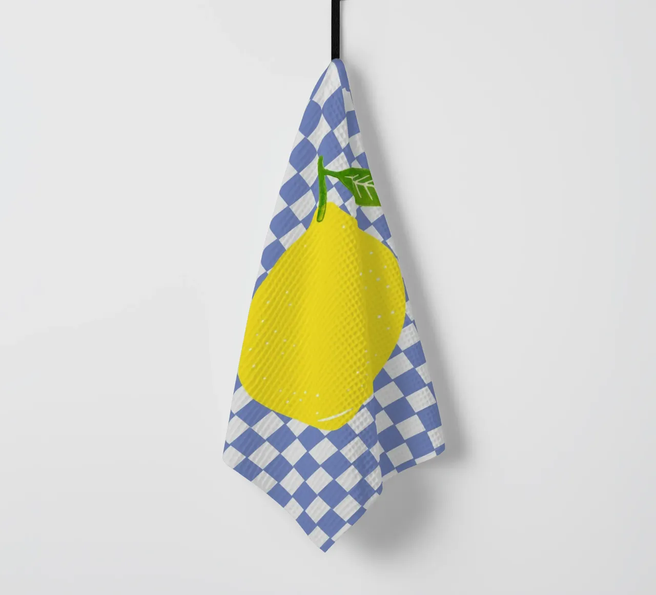 Lemon - Zitrone Blue canovaccio da cucina da Attaboy Dsgn