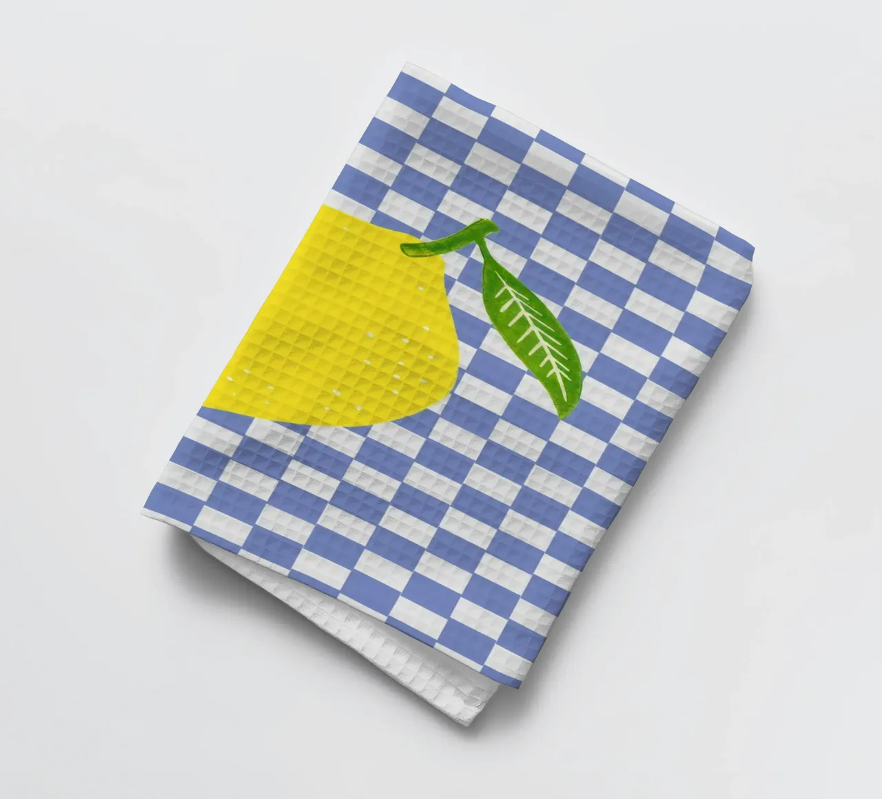 Lemon - Zitrone Blue canovaccio da cucina da Attaboy Dsgn