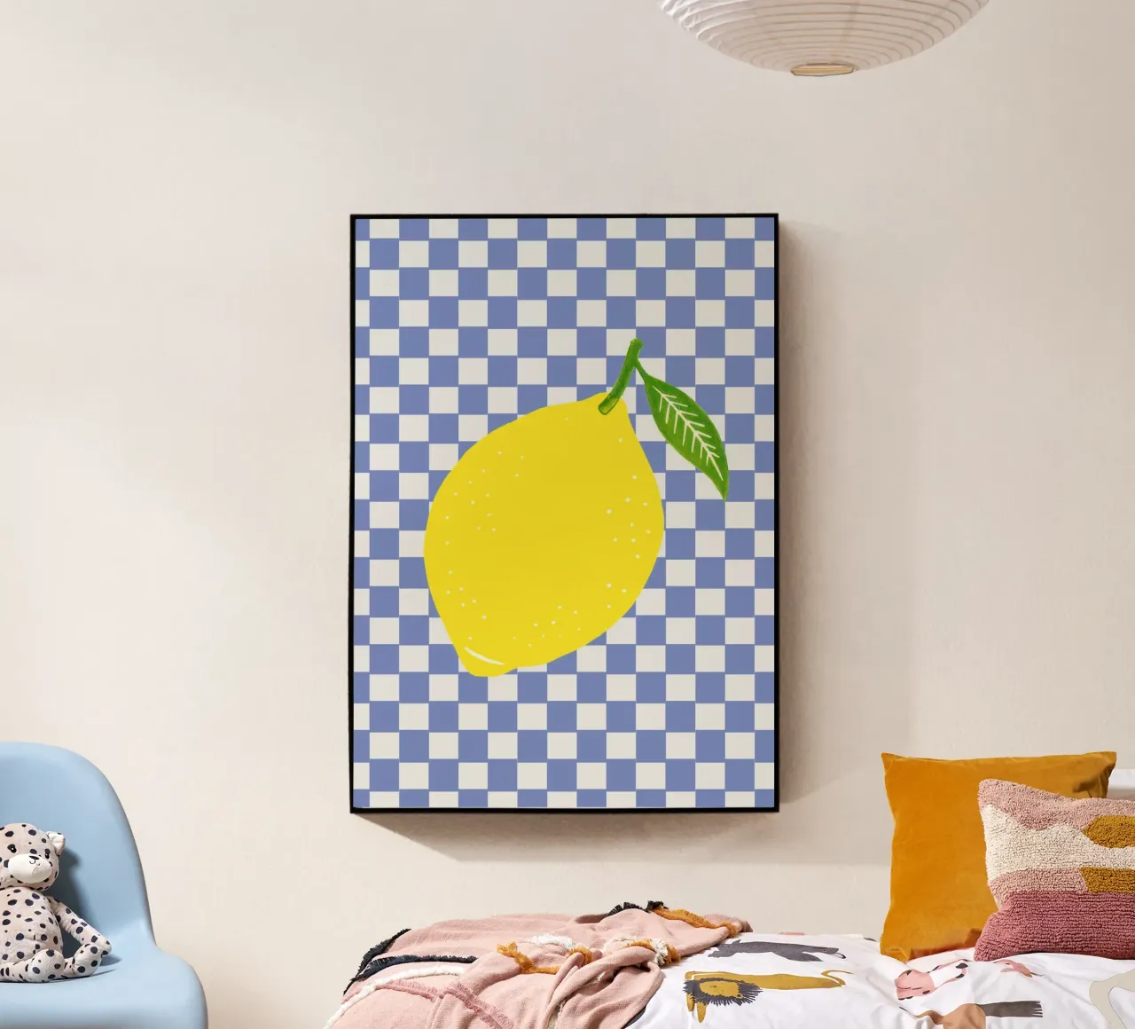 Lemon - Zitrone Blue plexiglass da Attaboy Dsgn