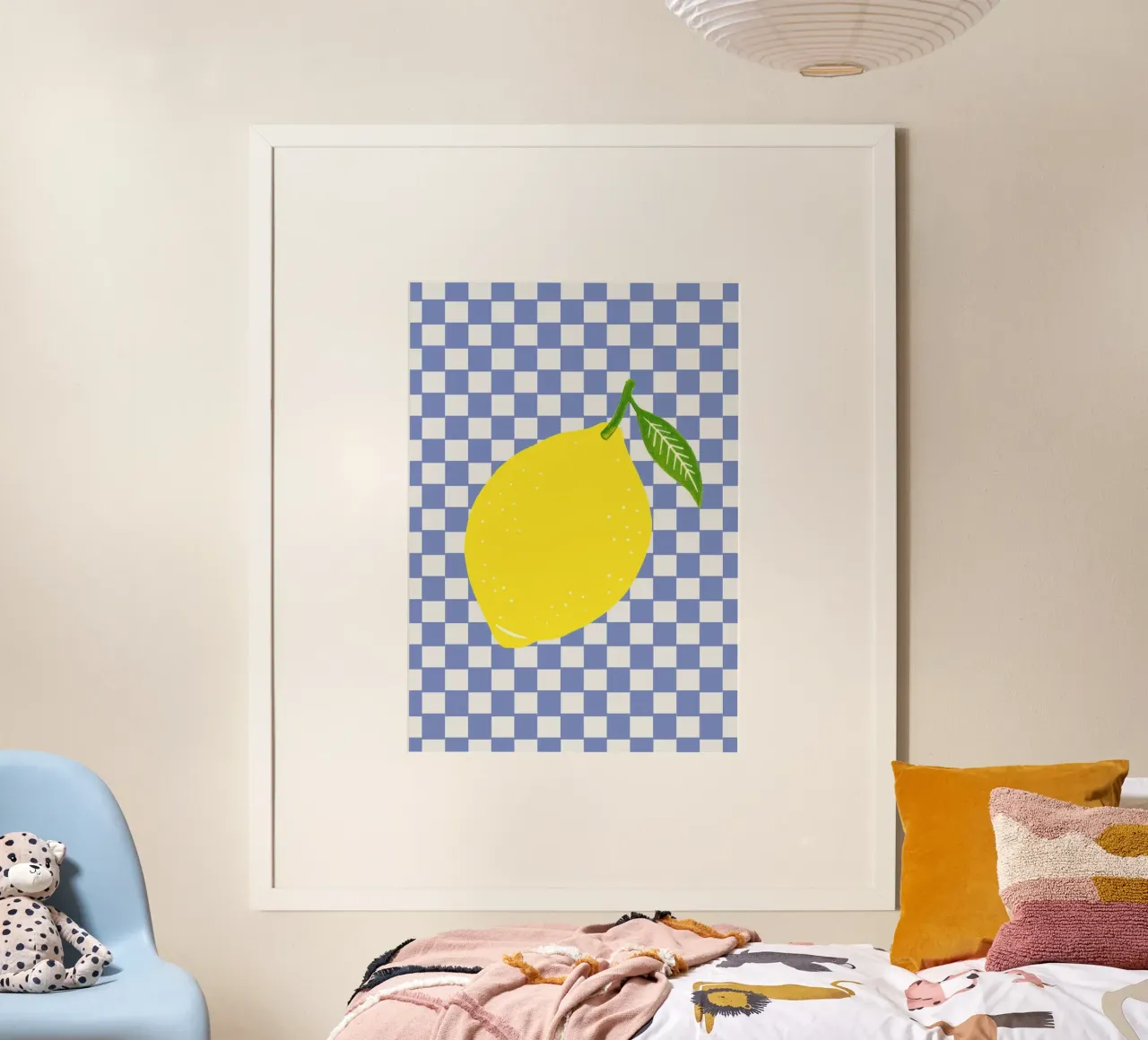 Lemon - Zitrone Blue carta hahnemühle da Attaboy Dsgn