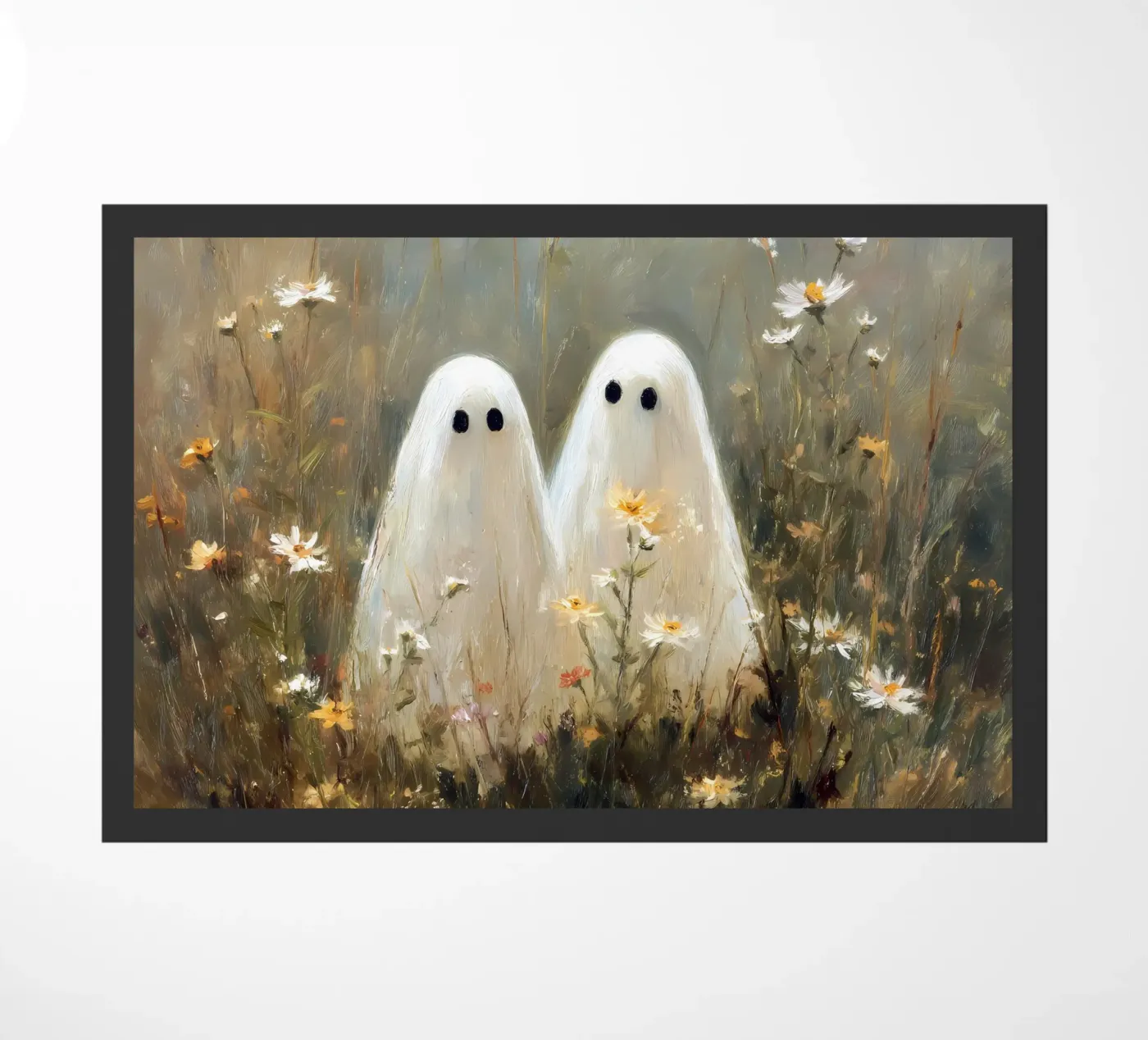 Cute ghosts doormat by IamHomeStudio