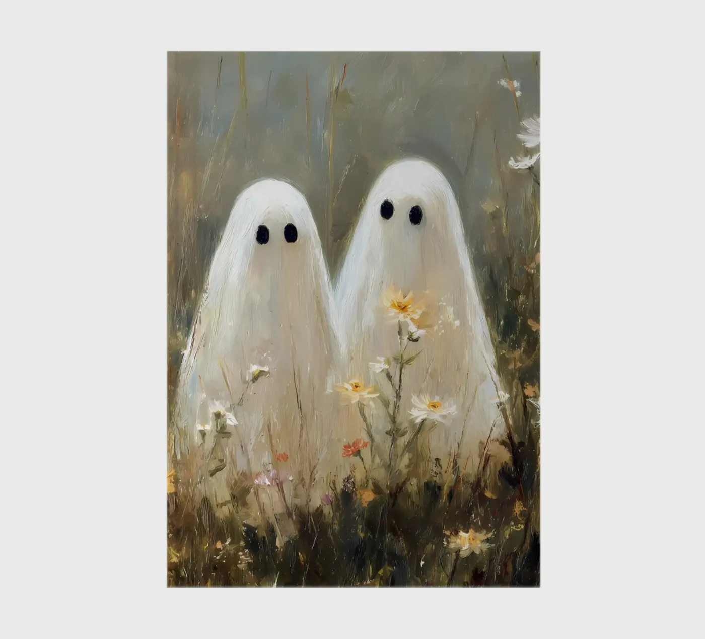Cute ghosts notebook by IamHomeStudio