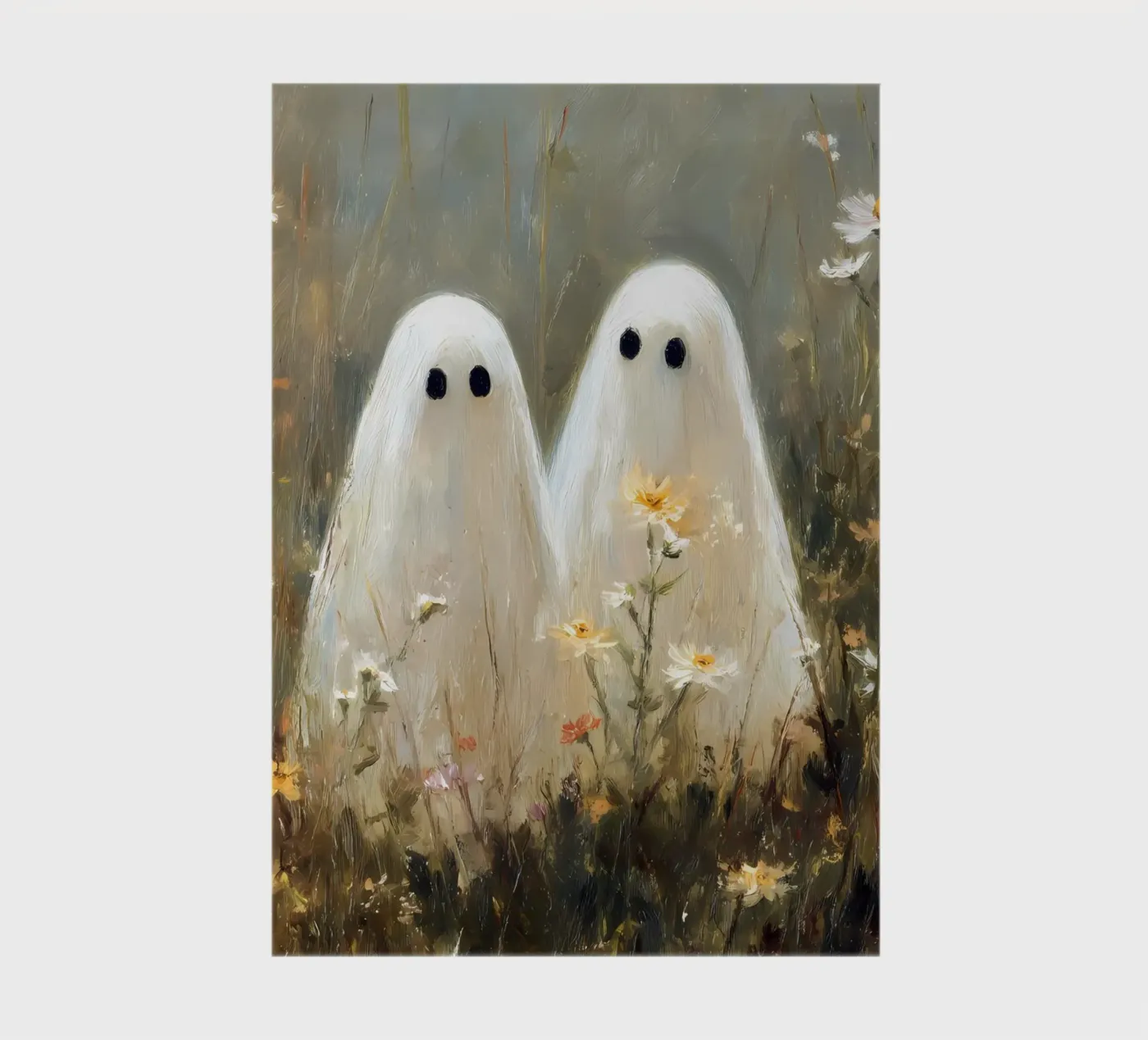 Cute ghosts notebook by IamHomeStudio