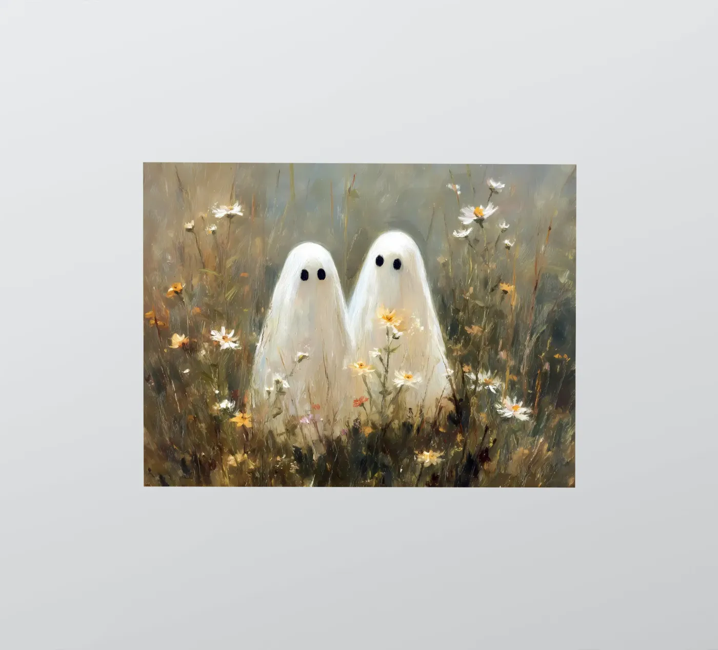 Cute ghosts sticker by IamHomeStudio