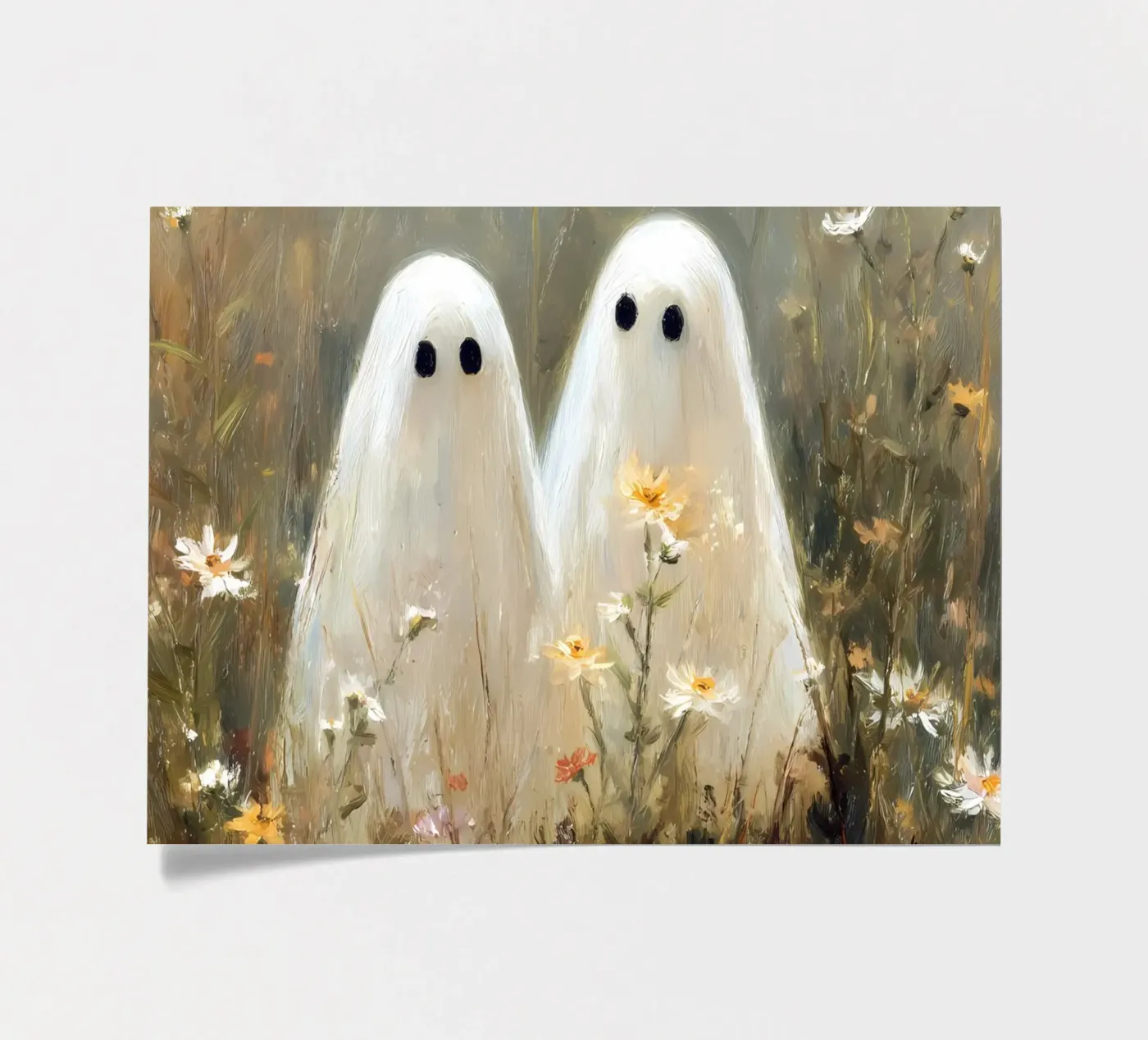 Cute ghosts sticker sheet by IamHomeStudio