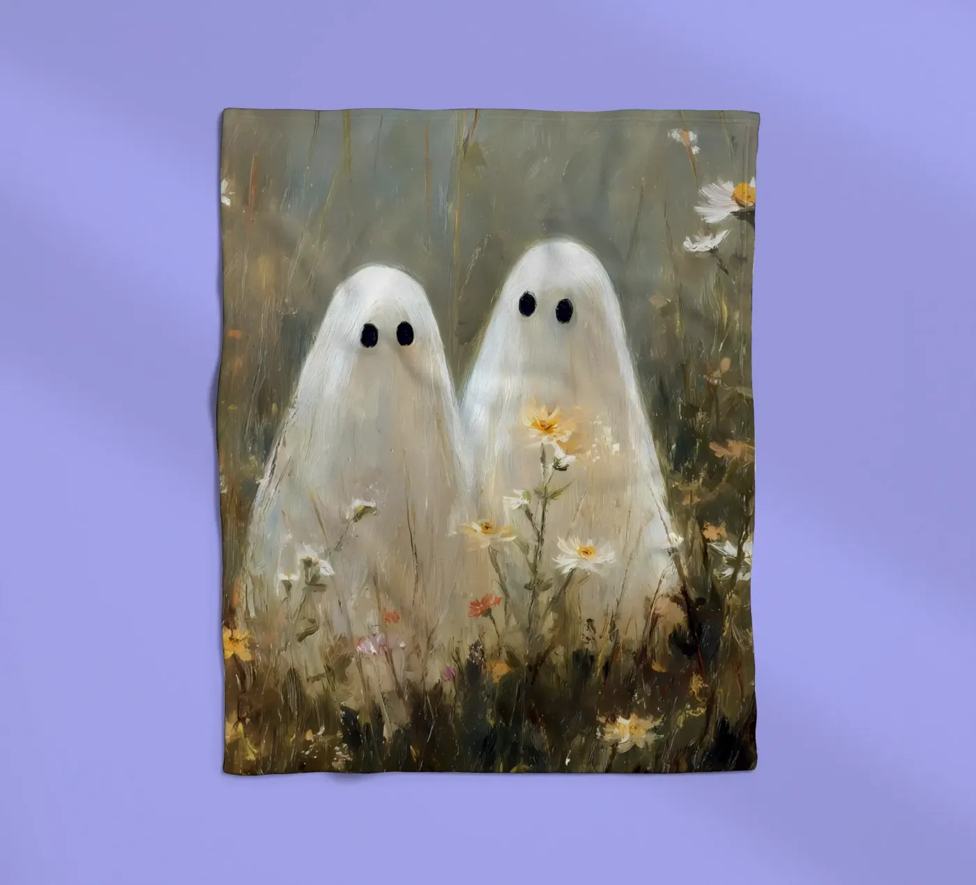 Cute ghosts Fleecedecke von IamHomeStudio
