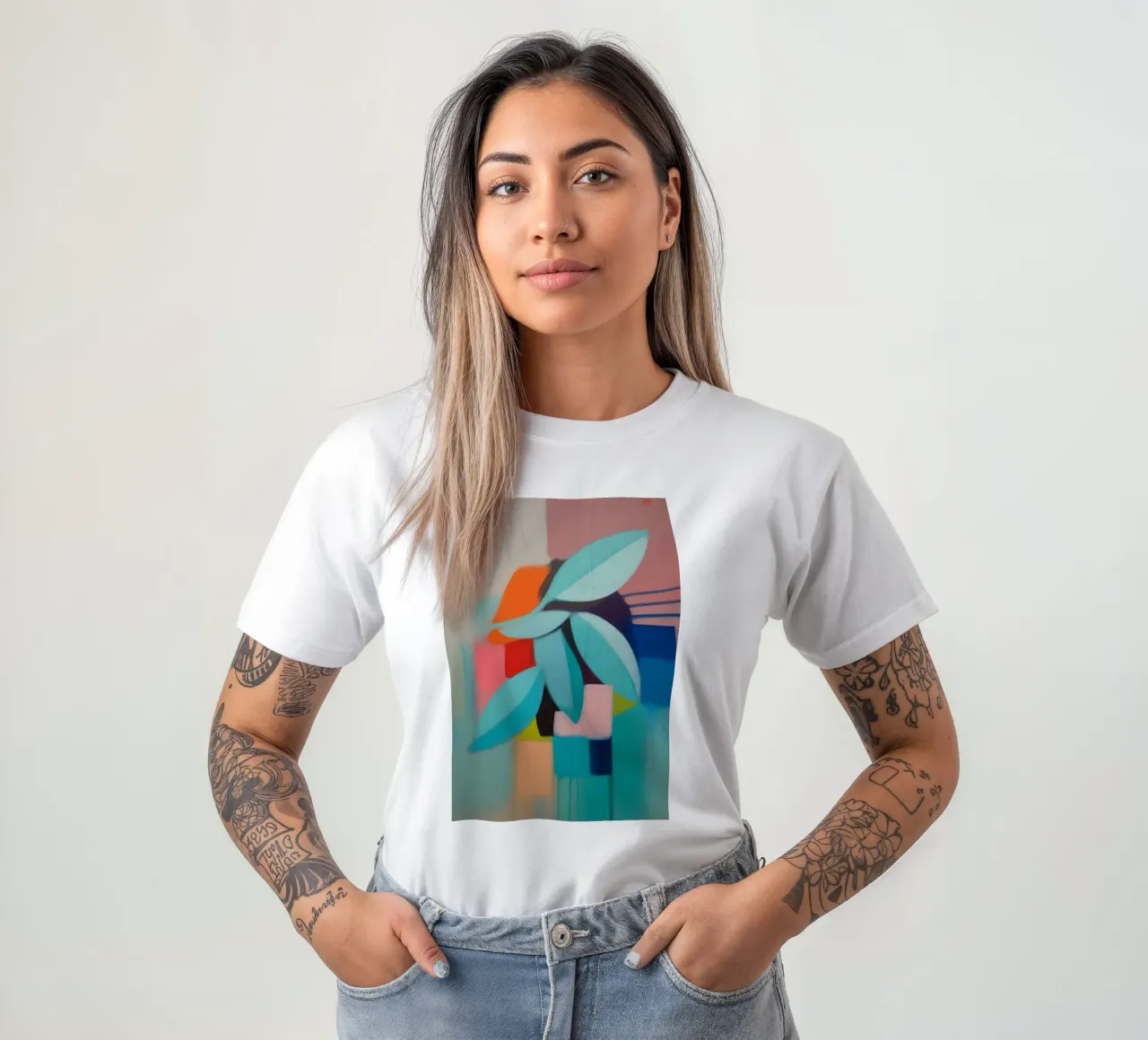 Floral Beauty No.2 t-shirt by 20 Farben