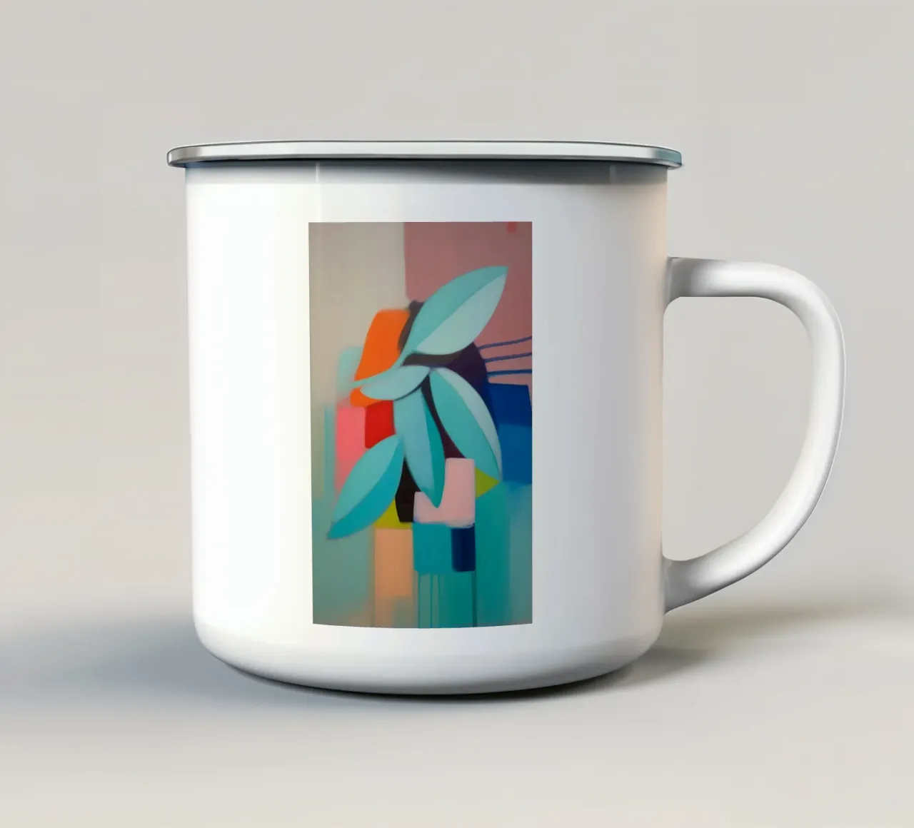 Floral Beauty No.2 tazza in smalto da 20 Farben
