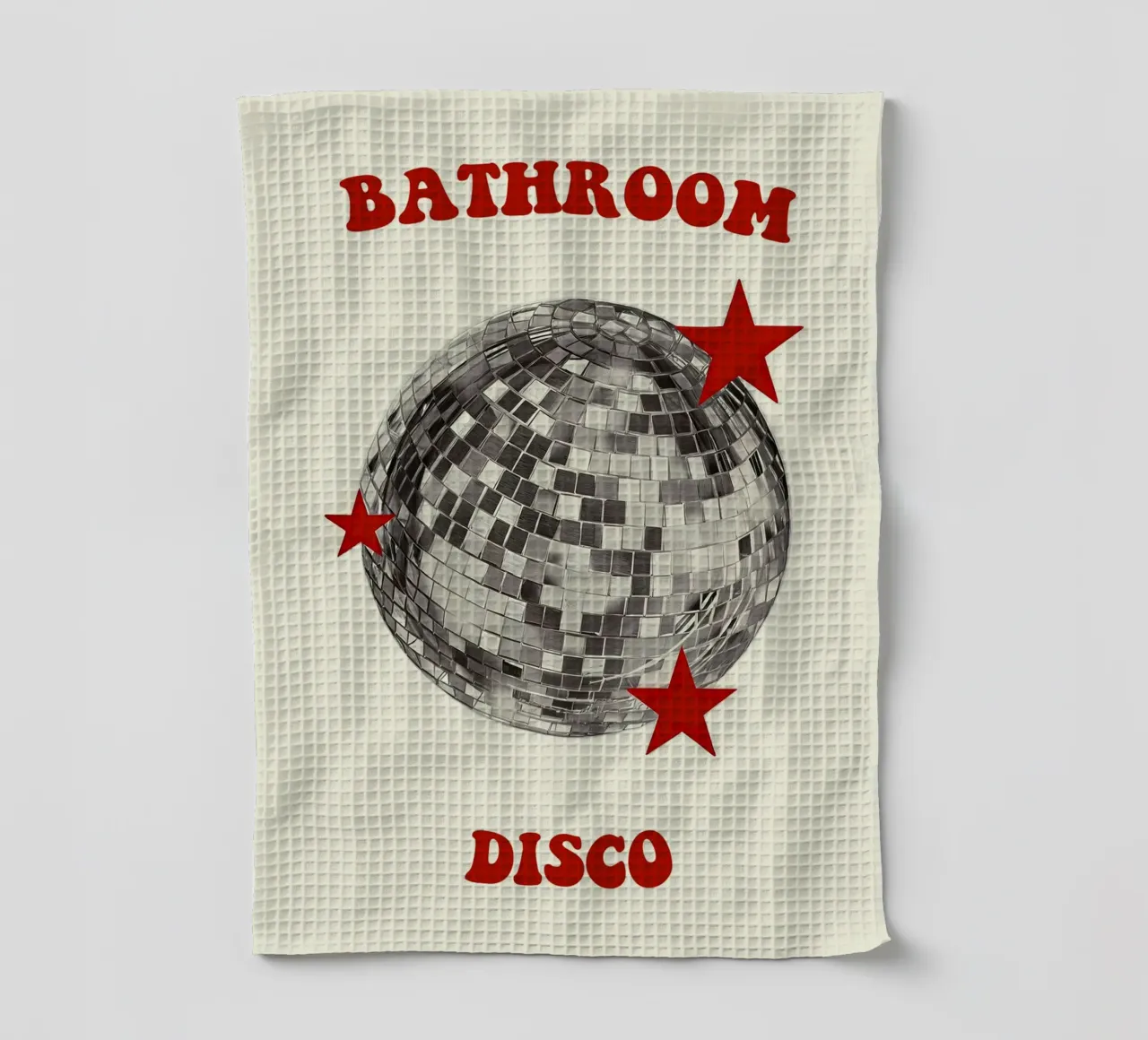 Bathroom Disco – Dance Where You Are canovaccio da cucina da Attaboy Dsgn