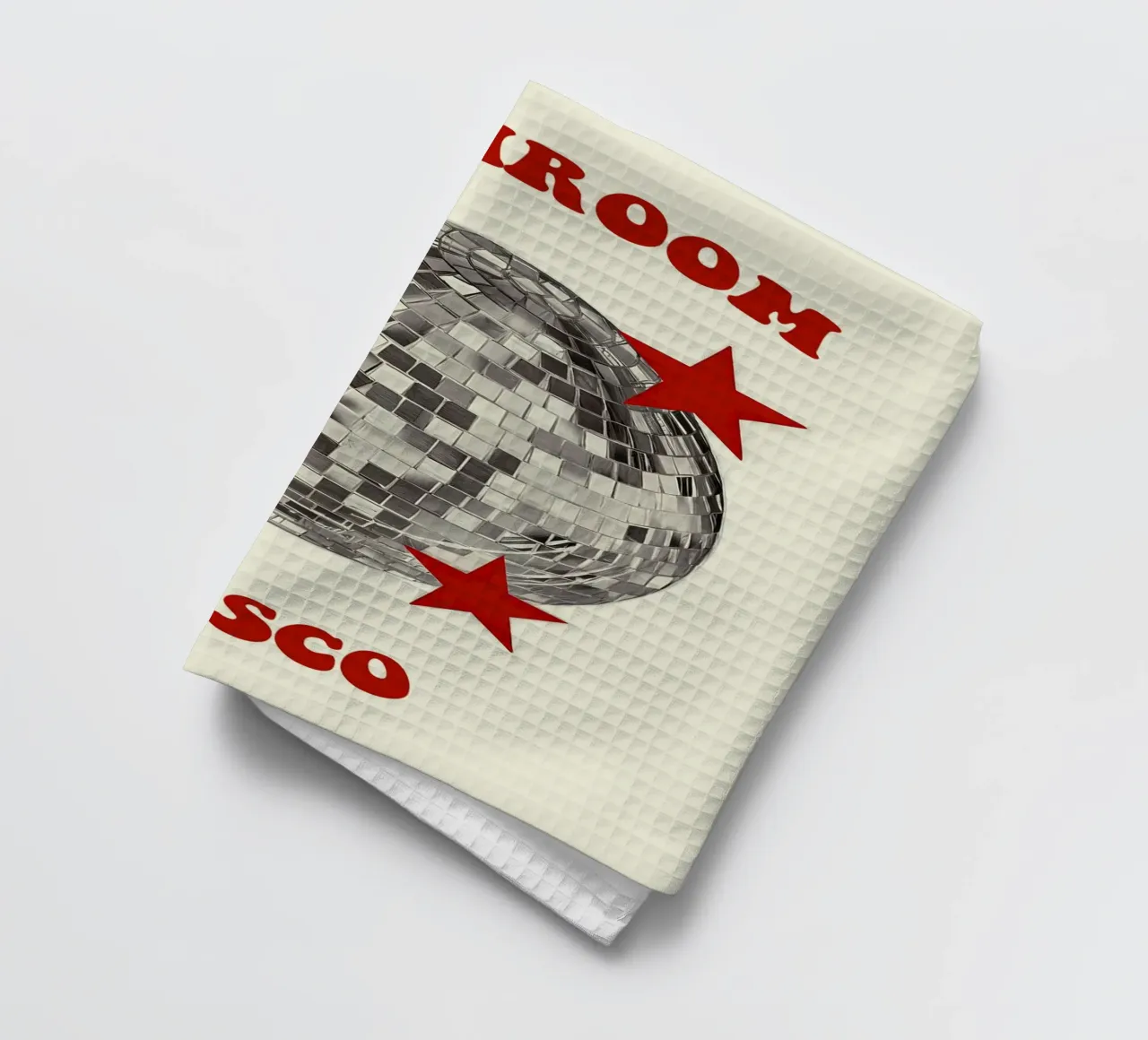 Bathroom Disco – Dance Where You Are canovaccio da cucina da Attaboy Dsgn