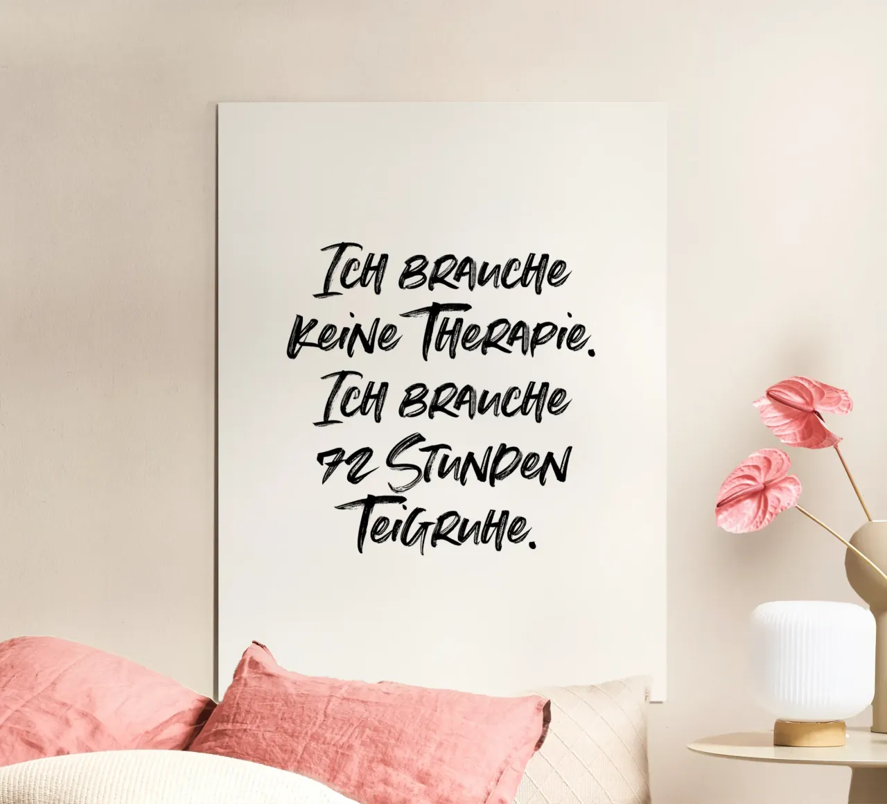 Keine Therapie - nur 72 Stunden Teigruhe. Pizza carta hahnemühle da just typo