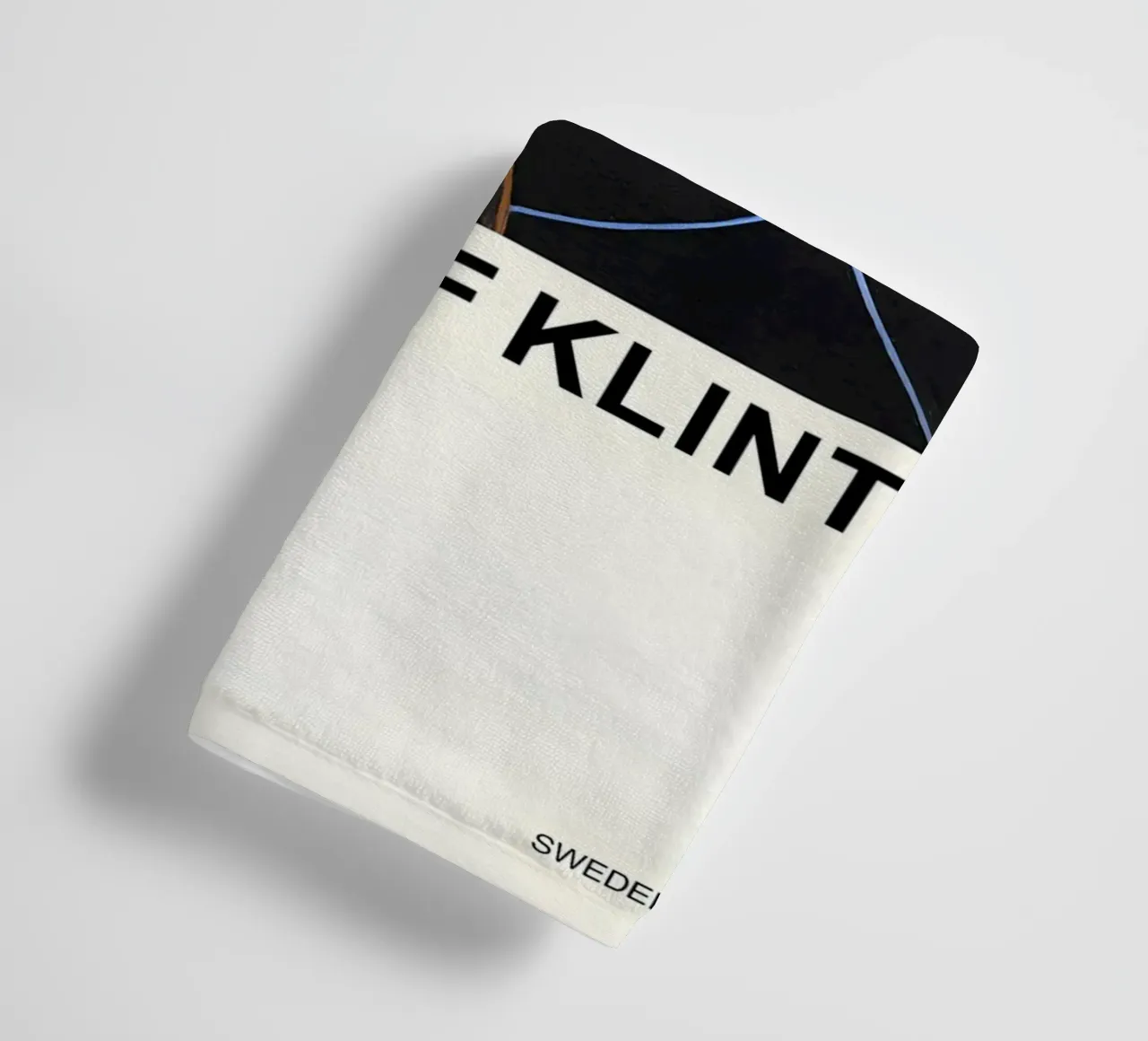 Hilma af Klint "The Swan" Abstract Art Print towel by homdeco