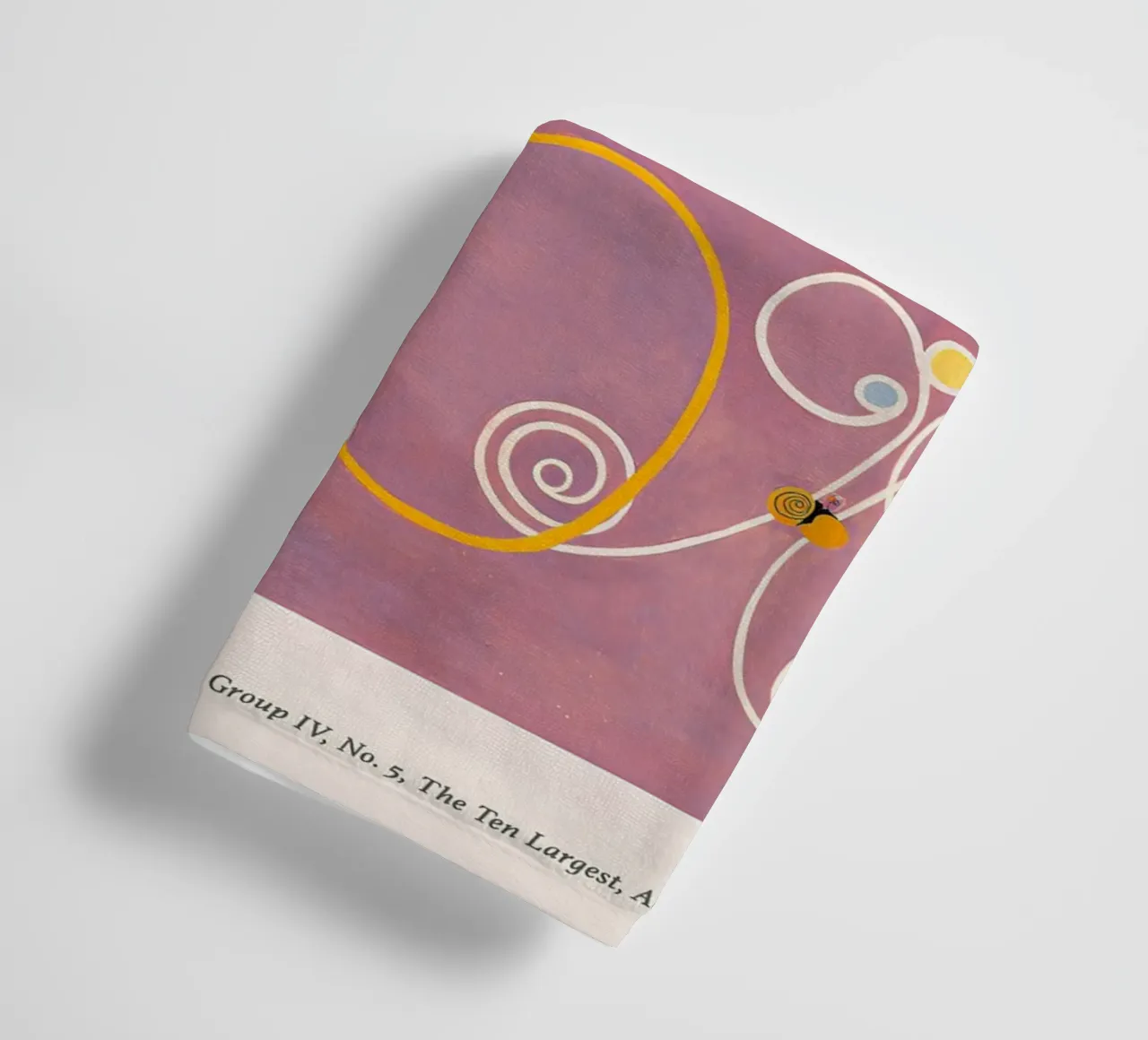 Hilma af Klint "Erwachsensein" Abstrakter Blumenkunstdruck Handtuch von homdeco