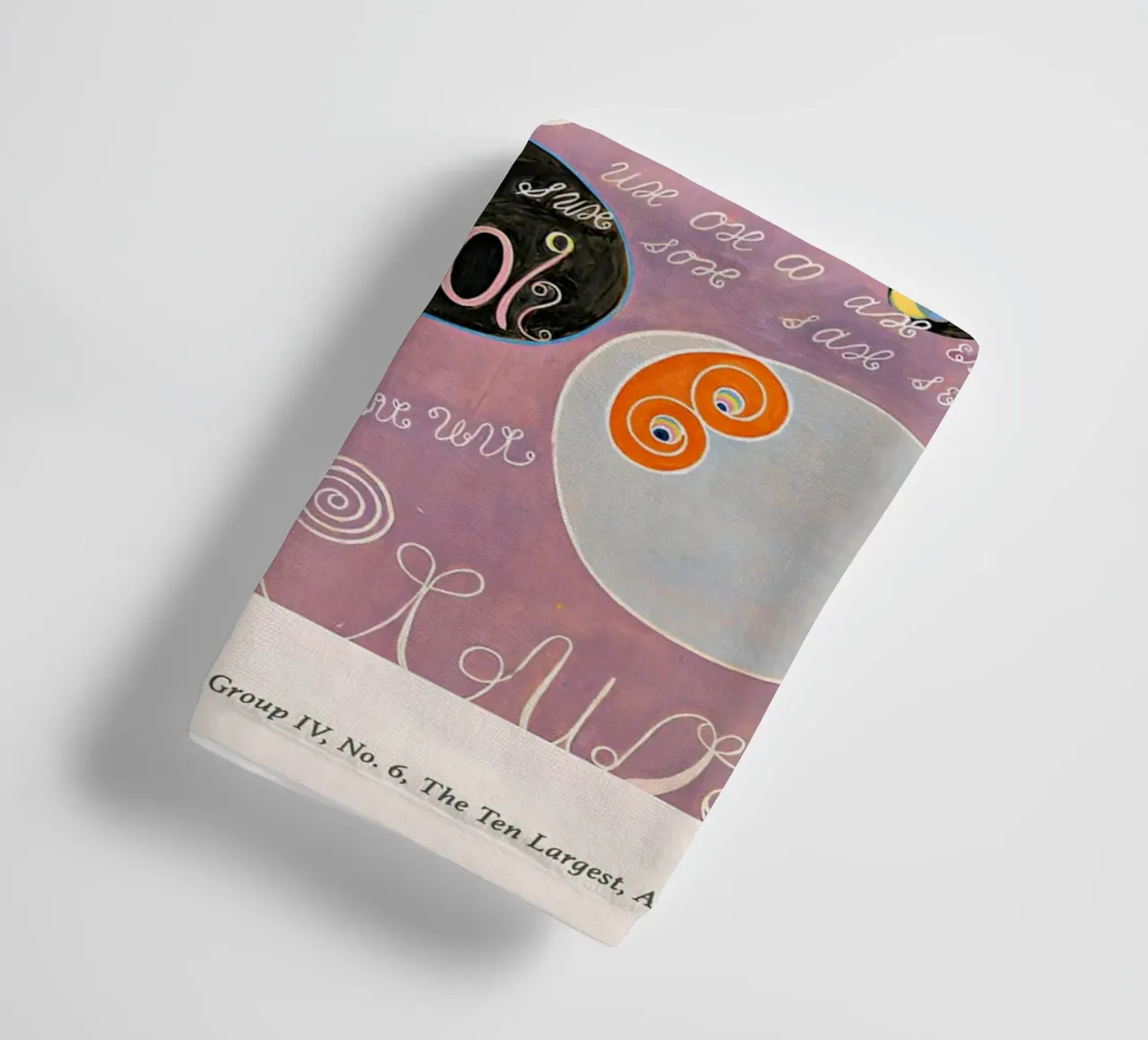 Hilma af Klint "Adulthood" Abstract Symbolic Art Print towel by homdeco