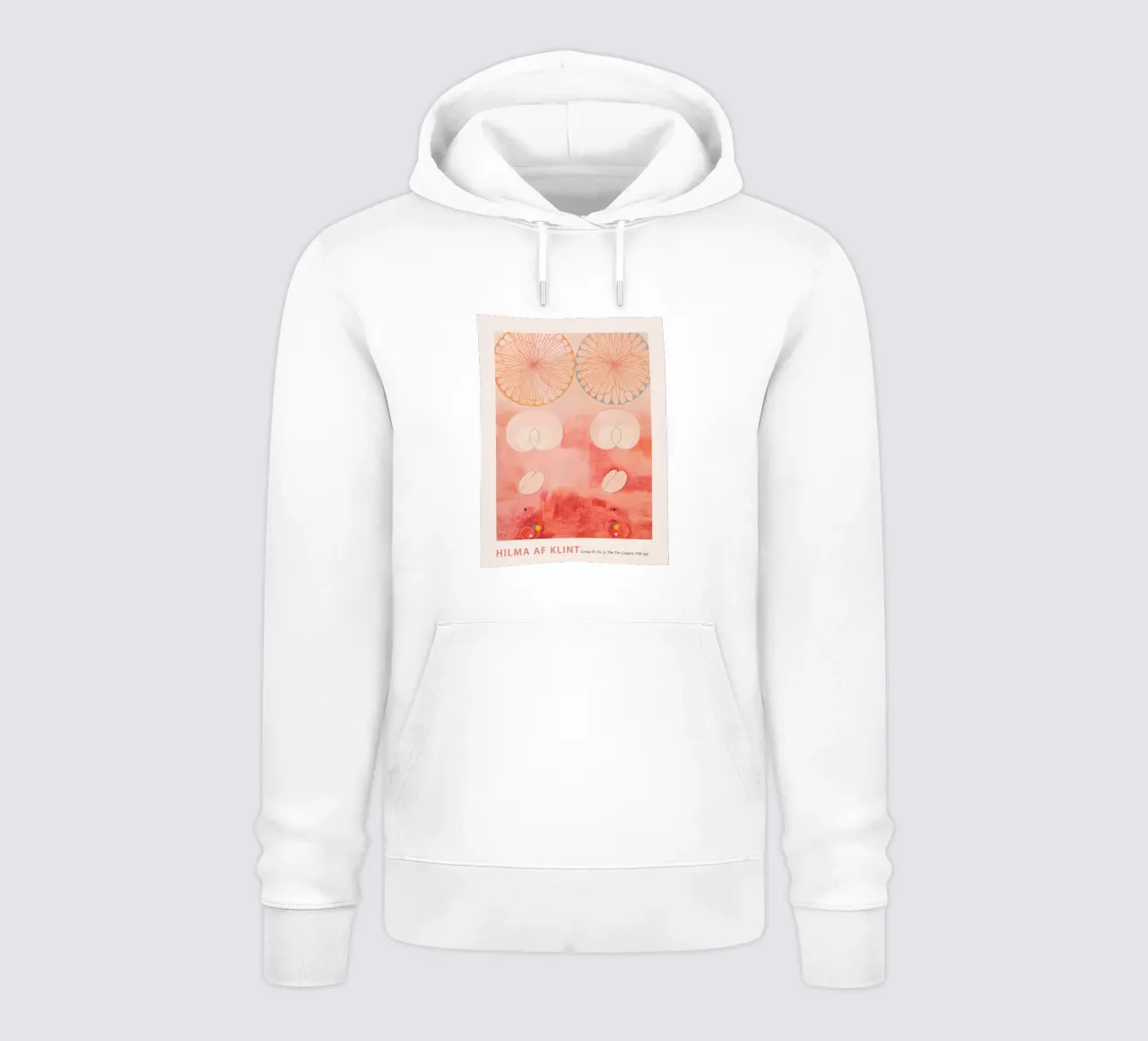 Hilma af Klint "Altes Alter" Abstraktes Fahrrad Kunstdruck Hoodie von homdeco