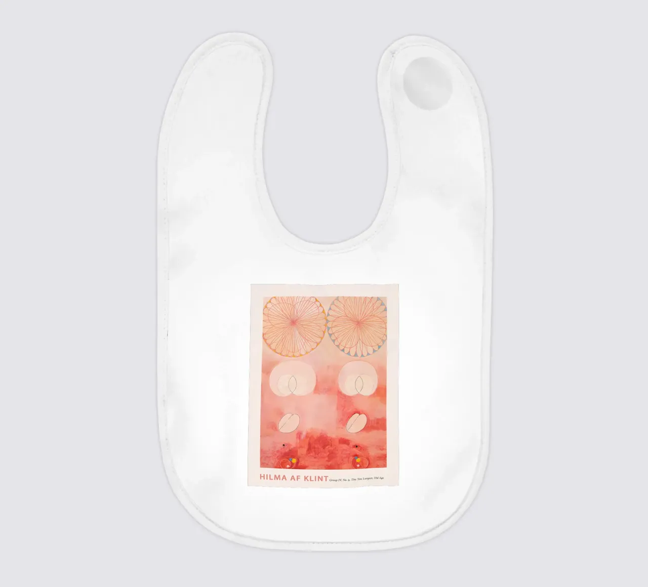 Hilma af Klint "Altes Alter" Abstraktes Fahrrad Kunstdruck Babylätzchen von homdeco