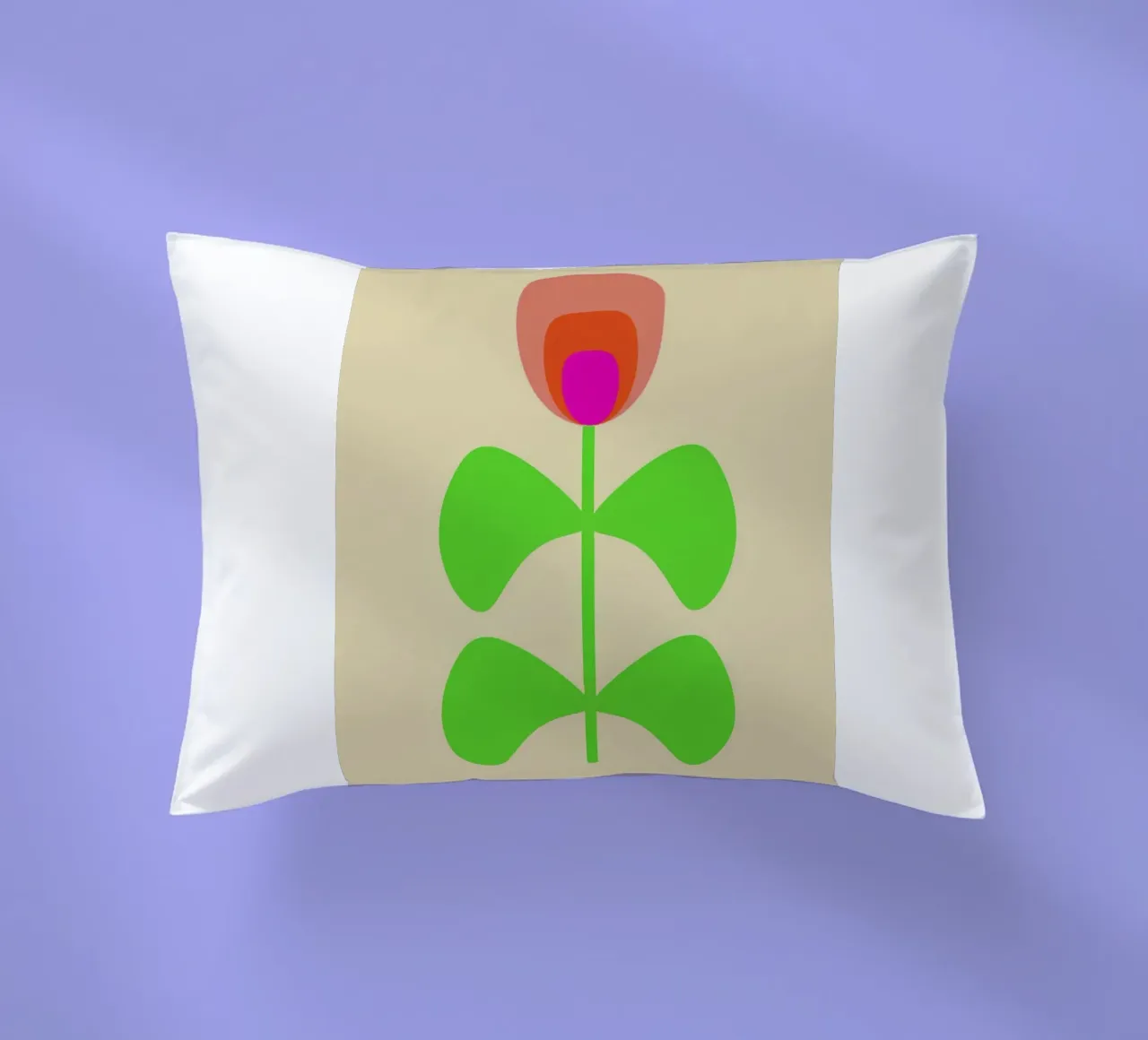 Bloom Blume Blüte Scandi style cuscino da Nica Colorie