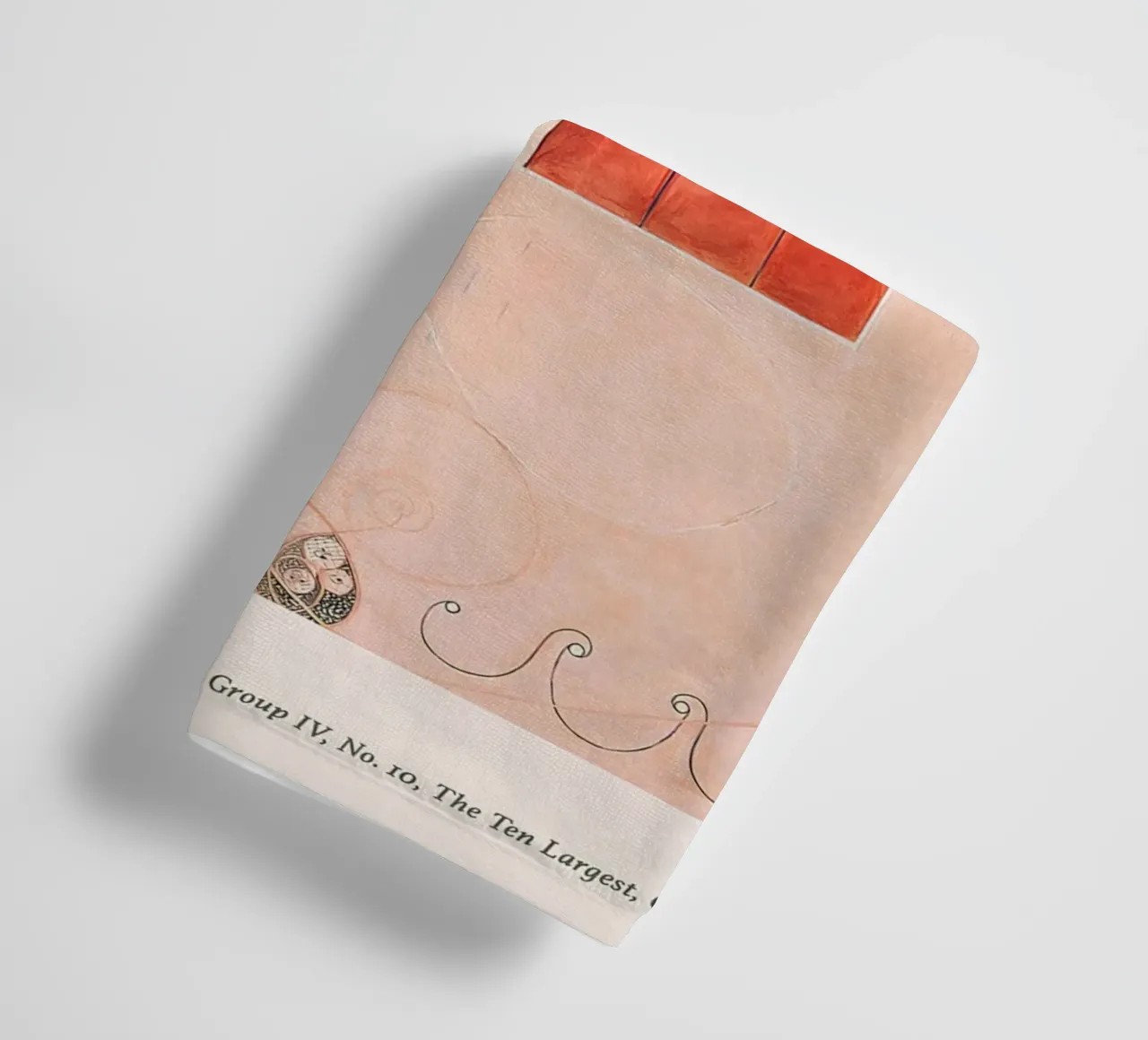 Hilma af Klint "Old Age" Abstract Grid Art Print towel by homdeco