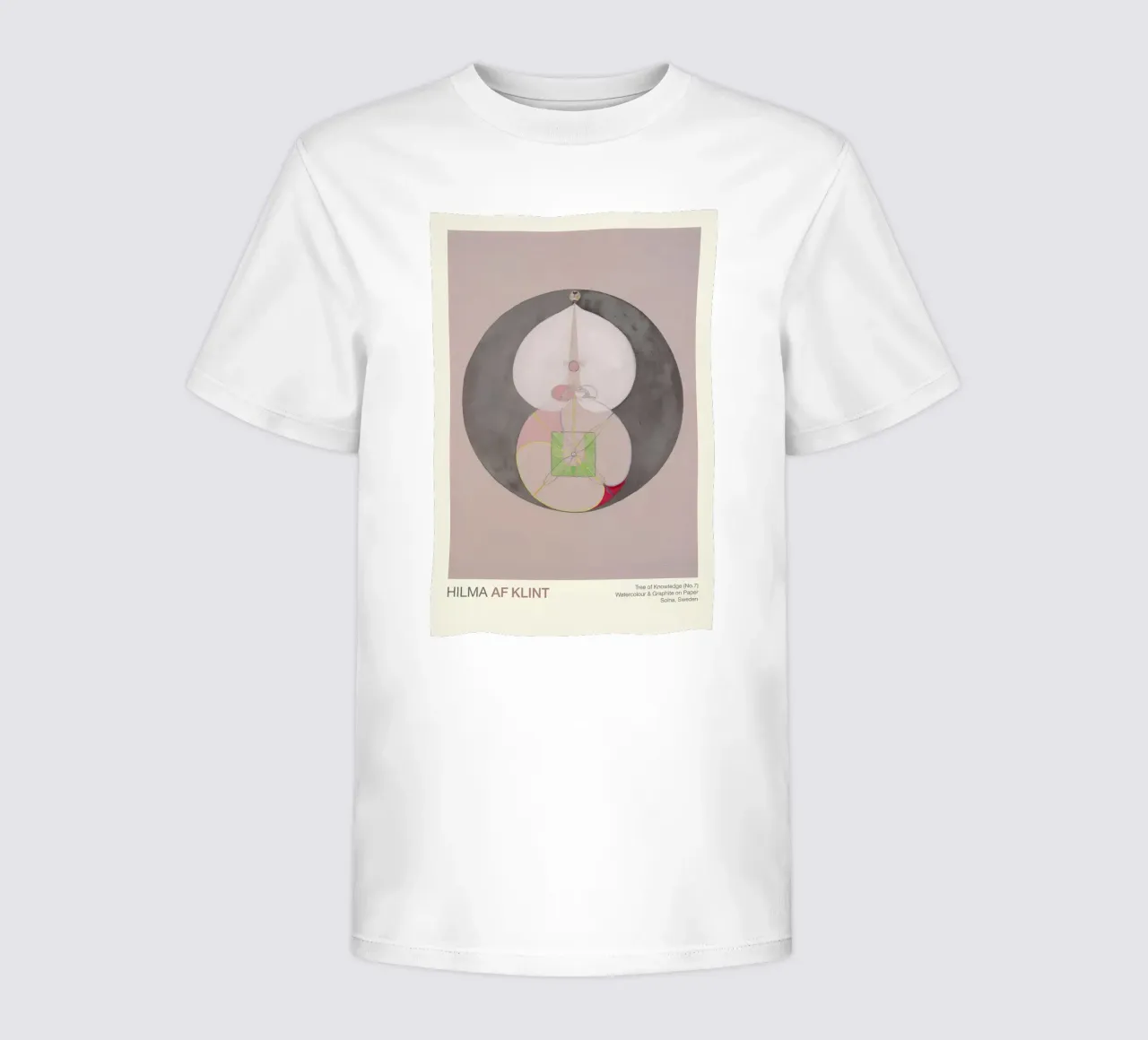 Hilma af Klint "Tree of Knowledge No. 7" Abstract Core kids t-shirt by homdeco