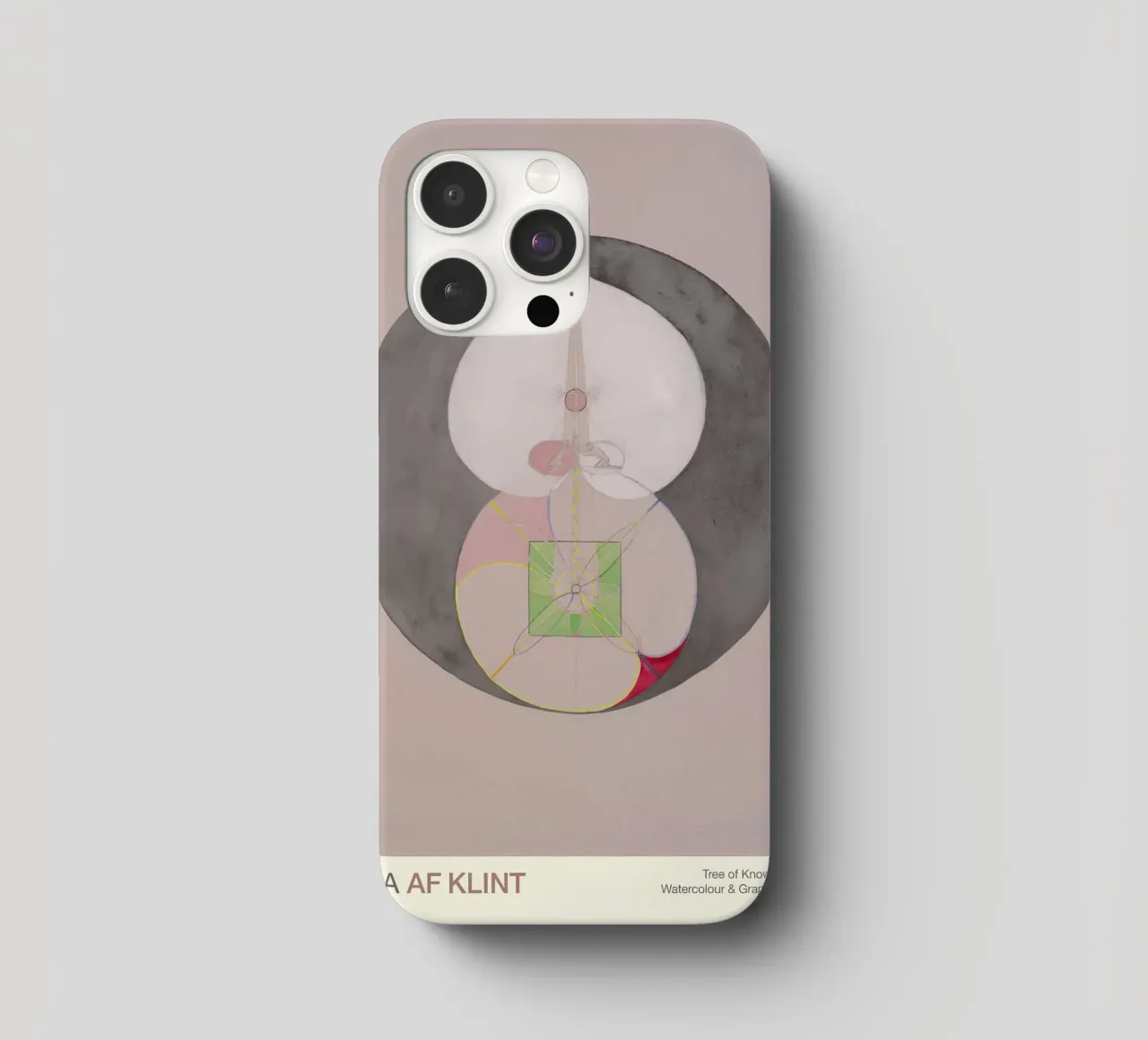 Hilma af Klint "Tree of Knowledge No. 7" Abstract Core iphone case by homdeco