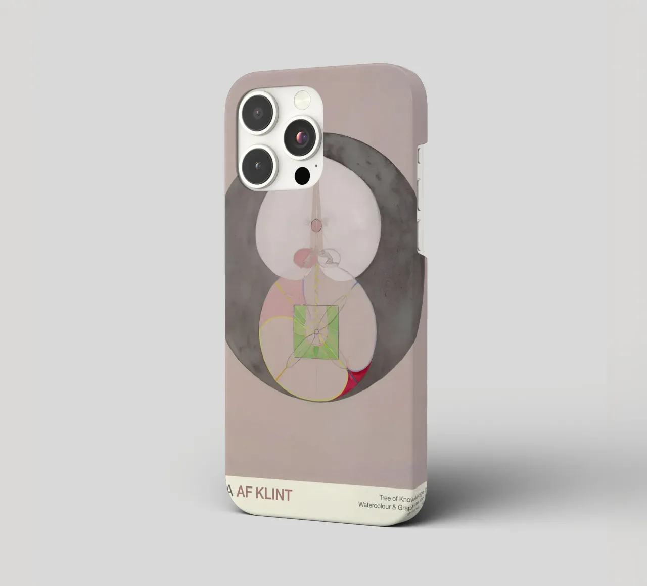 Hilma af Klint "Tree of Knowledge No. 7" Abstract Core iphone case by homdeco