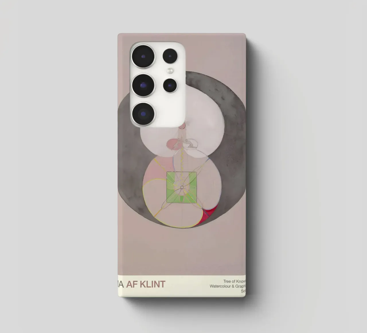 Hilma af Klint "Tree of Knowledge No. 7" Abstract Core samsung phone case by homdeco