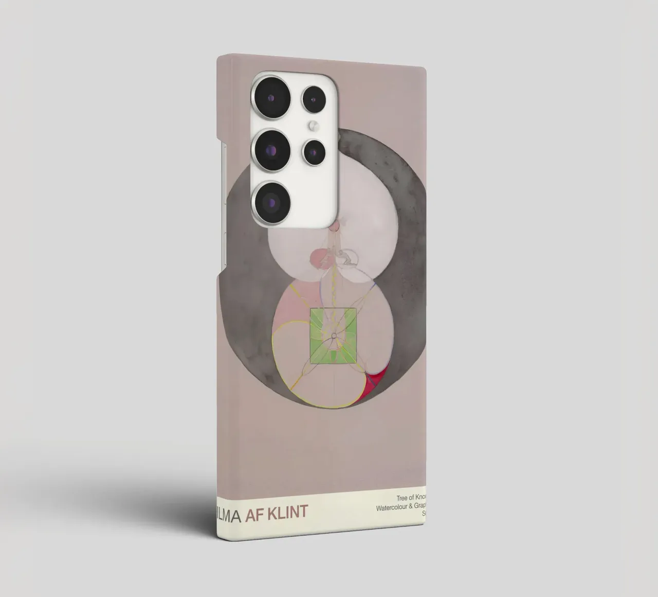 Hilma af Klint "Tree of Knowledge No. 7" Abstract Core samsung phone case by homdeco