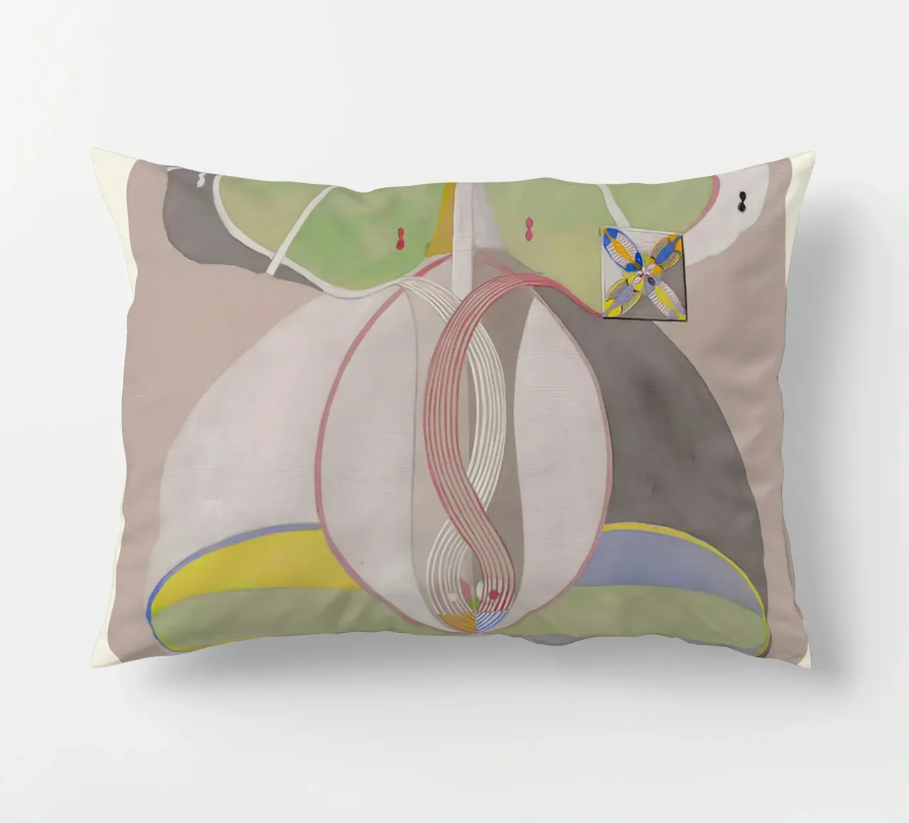 Hilma af Klint "Albero della conoscenza n. 5" Connessione astratta cuscino da homdeco