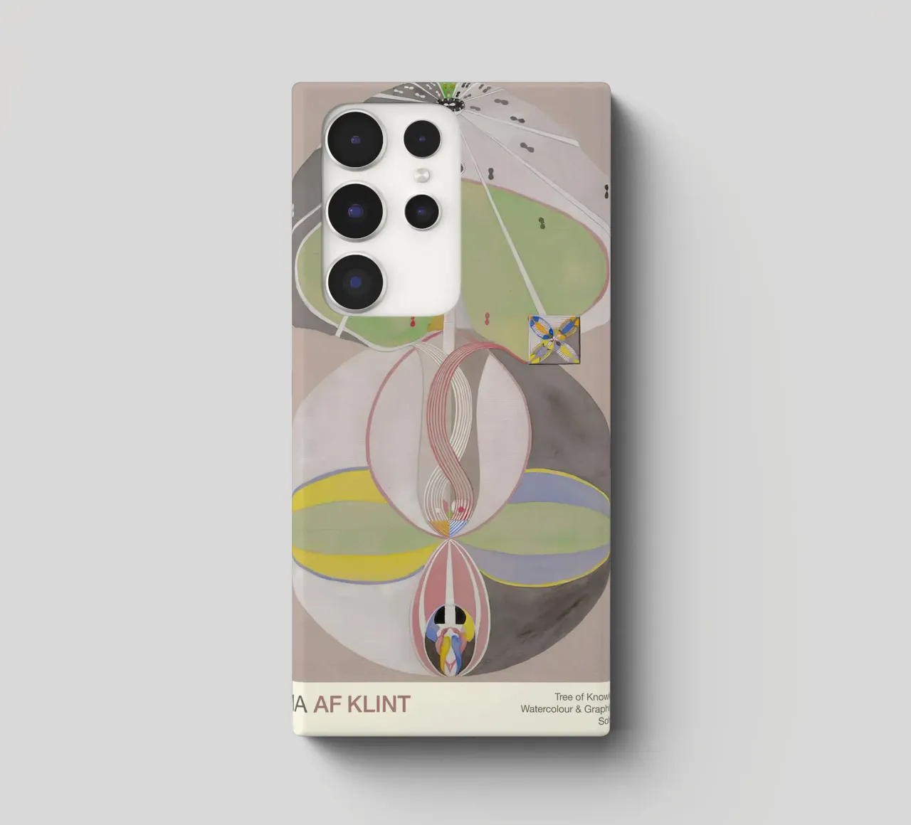 Hilma af Klint "Tree of Knowledge No. 5" Abstract Connection samsung phone case by homdeco