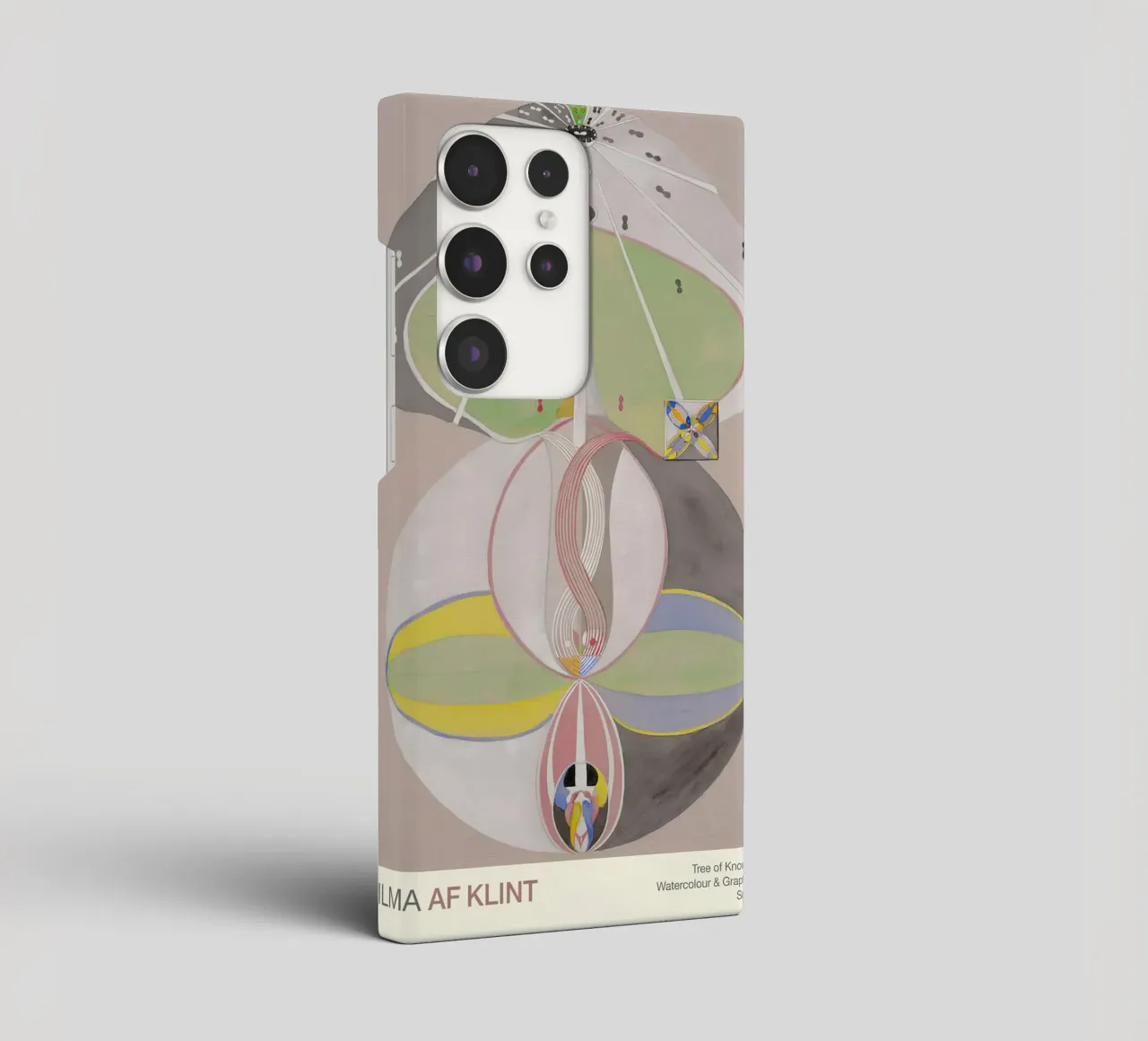 Hilma af Klint "Tree of Knowledge No. 5" Abstract Connection samsung phone case by homdeco