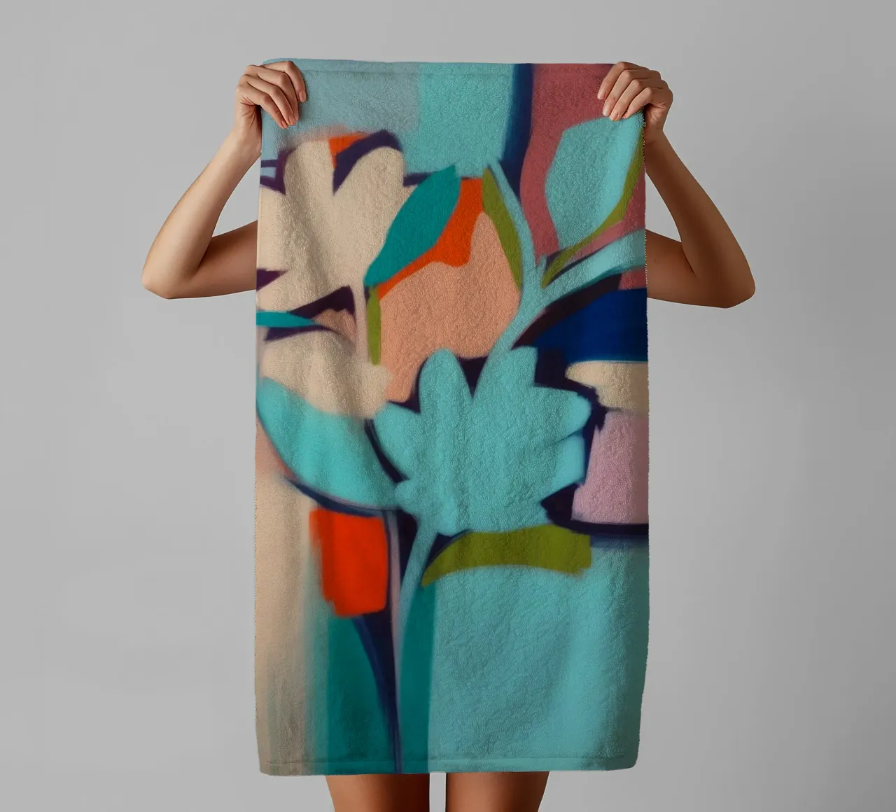 FLORAL BEAUTY No. 1 towel by 20 Farben