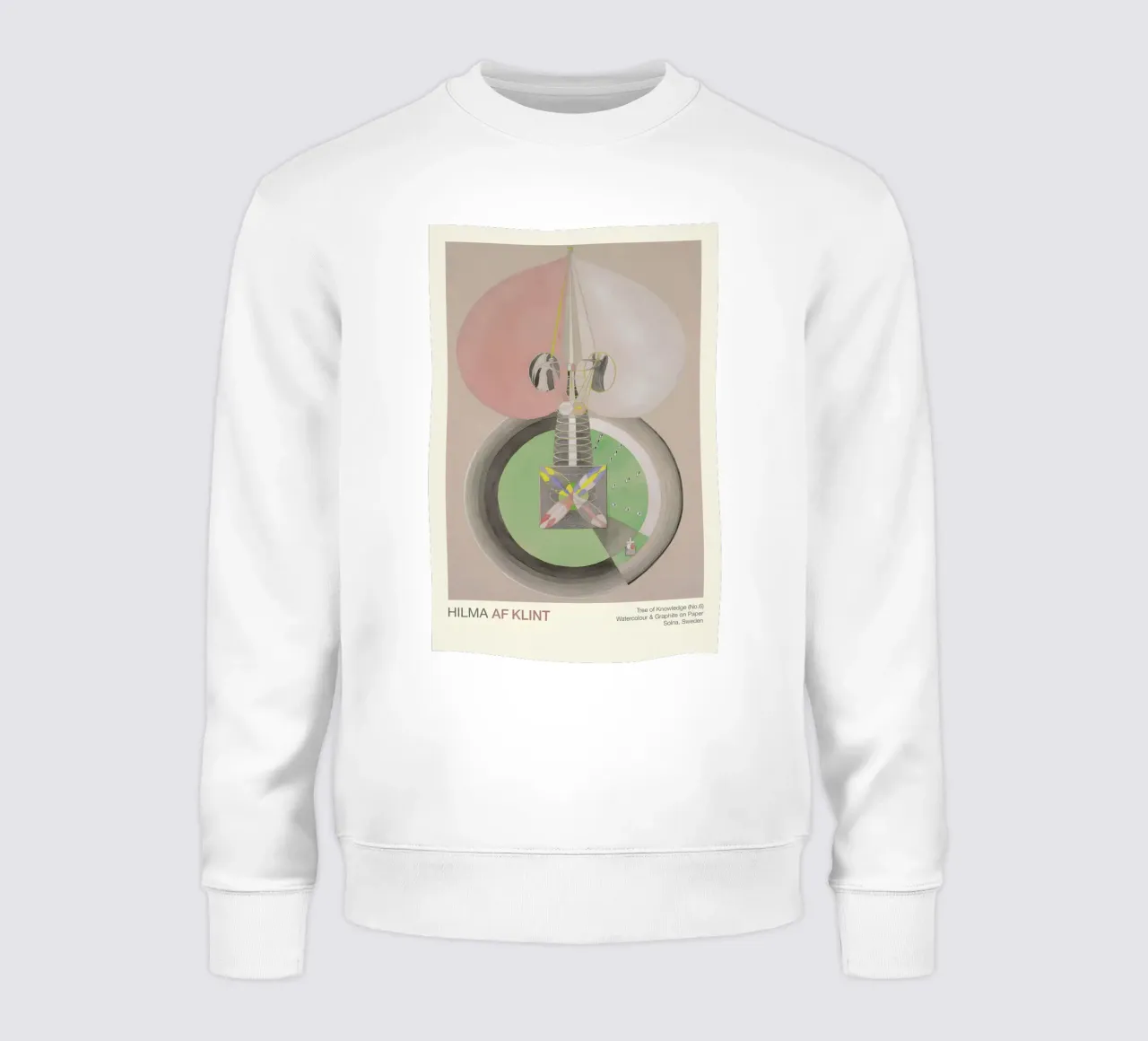 Hilma af Klint "Albero della conoscenza n. 6" Crescita astratta felpa da homdeco