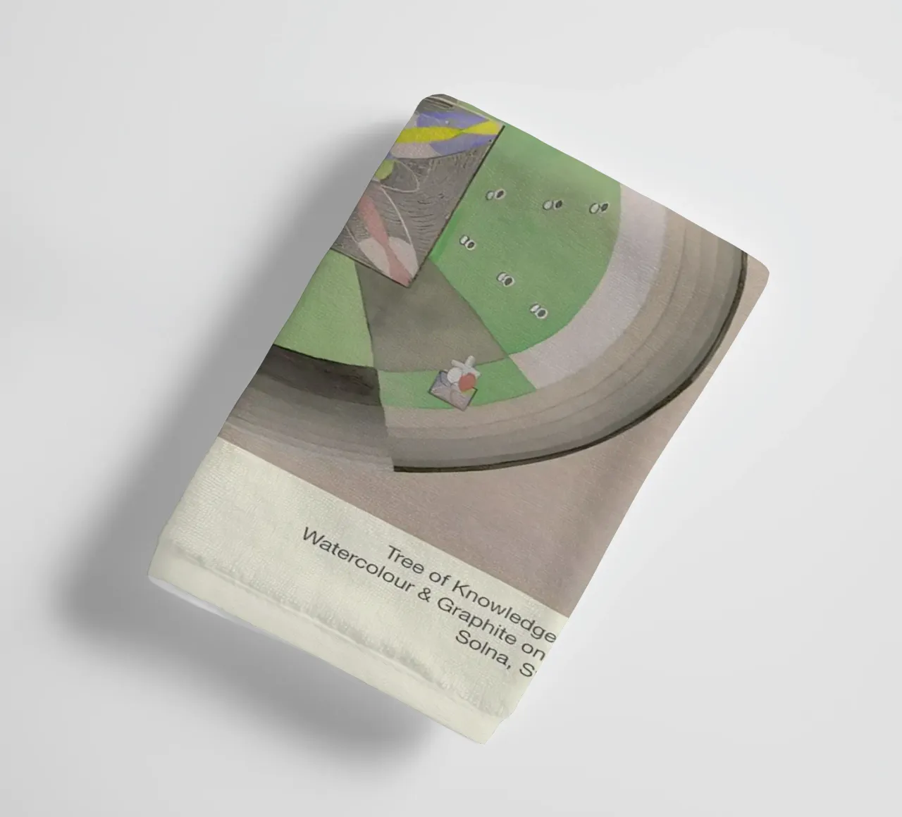 Hilma af Klint "Baum der Erkenntnis Nr. 6" Abstraktes Wachstum Handtuch von homdeco