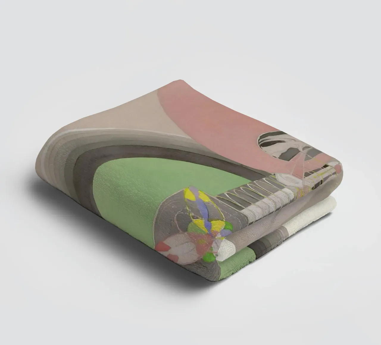 Hilma af Klint "Baum der Erkenntnis Nr. 6" Abstraktes Wachstum Handtuch von homdeco