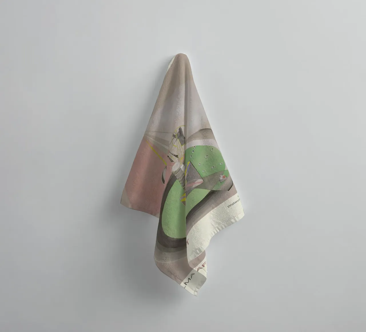 Hilma af Klint "Baum der Erkenntnis Nr. 6" Abstraktes Wachstum Handtuch von homdeco