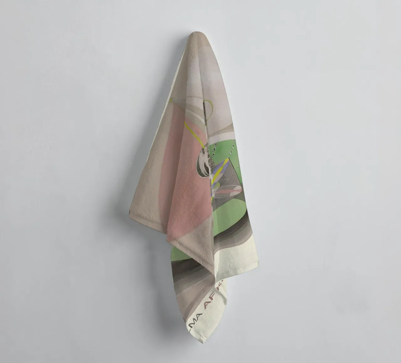 Hilma af Klint "Baum der Erkenntnis Nr. 6" Abstraktes Wachstum Handtuch von homdeco