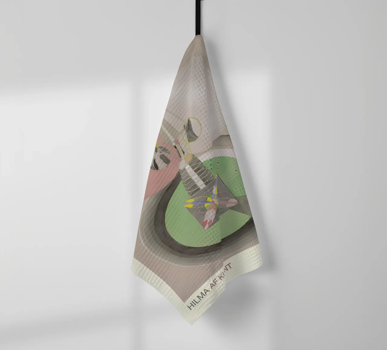 Hilma af Klint "L'arbre de la connaissance n° 6" Croissance abstraite torchon de homdeco