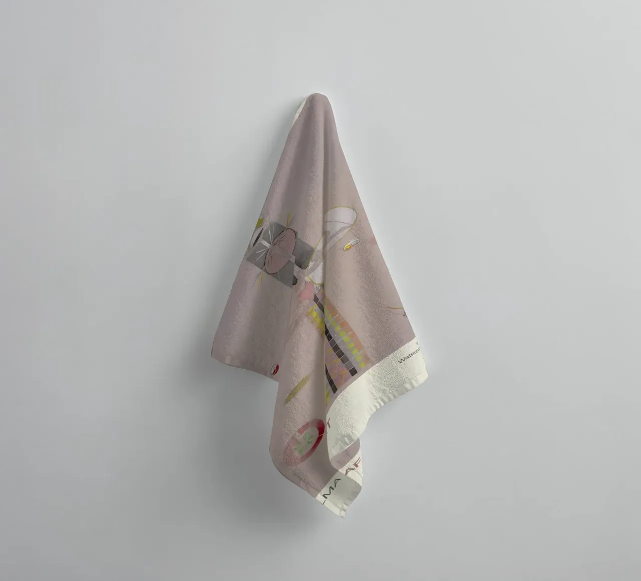 Hilma af Klint "Albero della conoscenza n. 8" Figure astratte asciugamano da bagno da homdeco