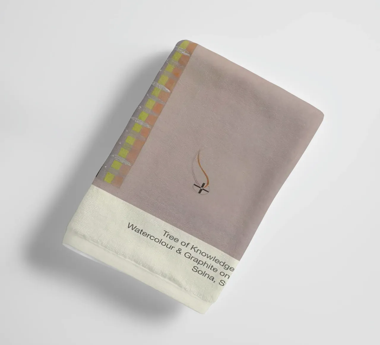 Hilma af Klint "Albero della conoscenza n. 8" Figure astratte asciugamano da bagno da homdeco