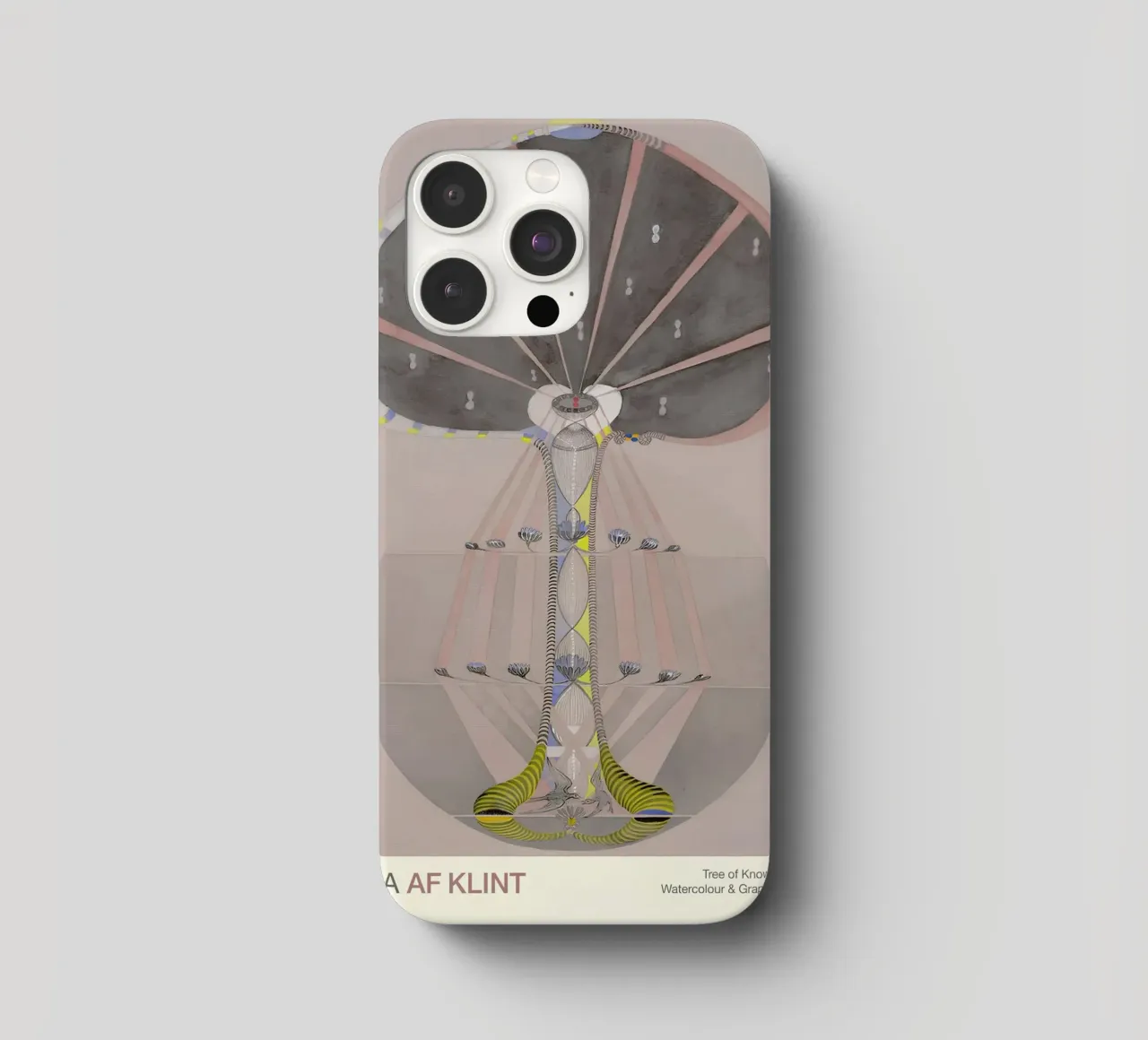 Hilma af Klint "Tree of Knowledge No. 4" Abstract Rooted iphone case by homdeco