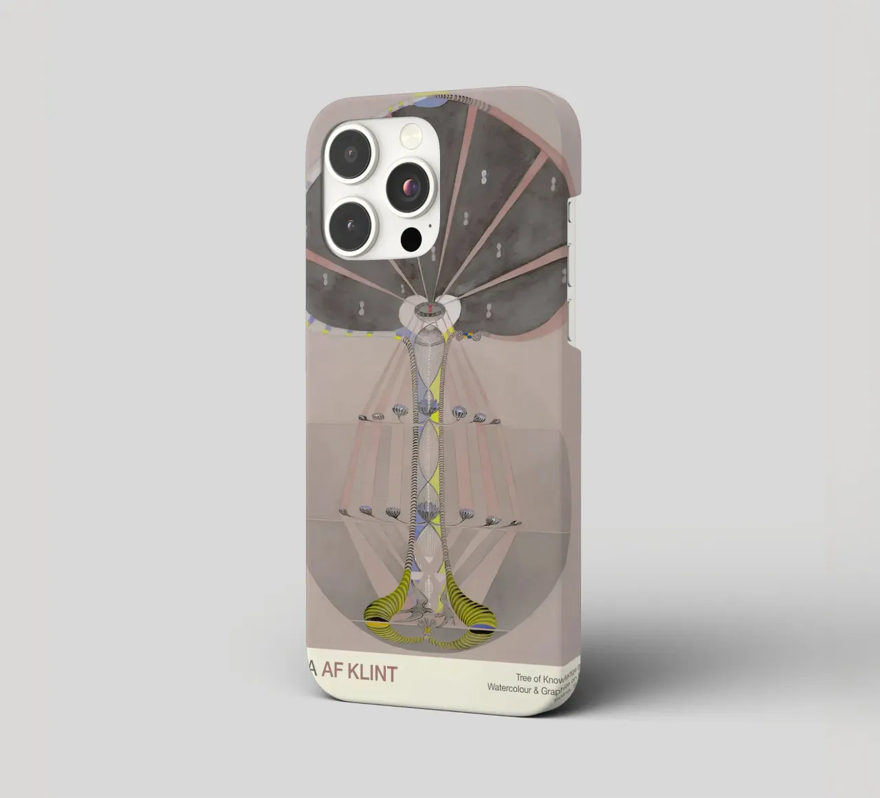 Hilma af Klint "Tree of Knowledge No. 4" Abstract Rooted iphone case by homdeco