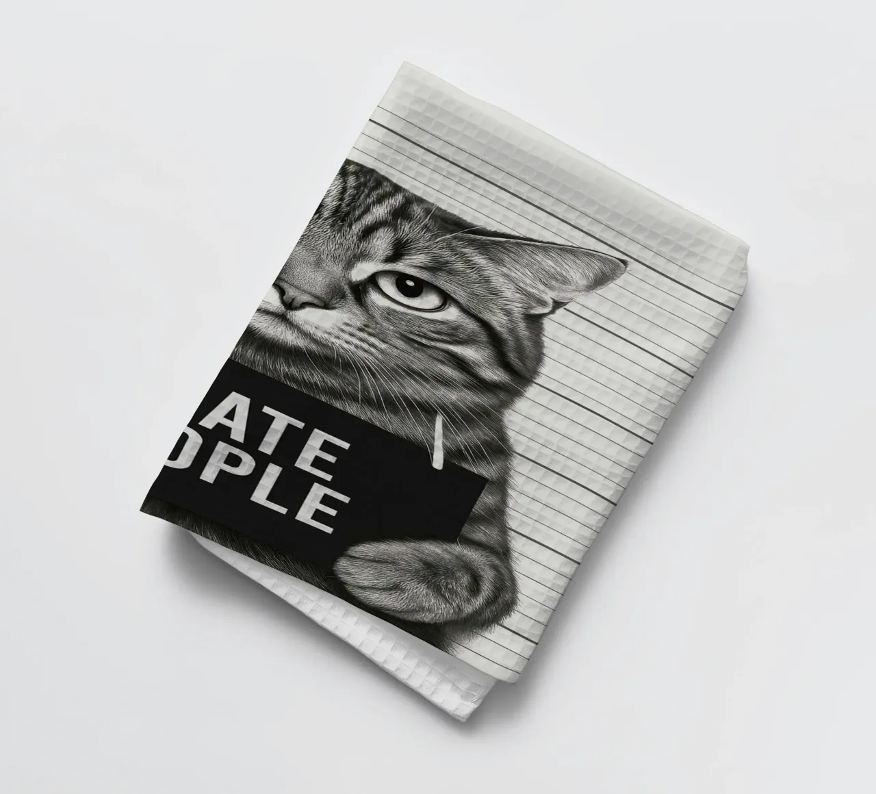 Guilty of Not Loving Human canovaccio da cucina da NextPixel