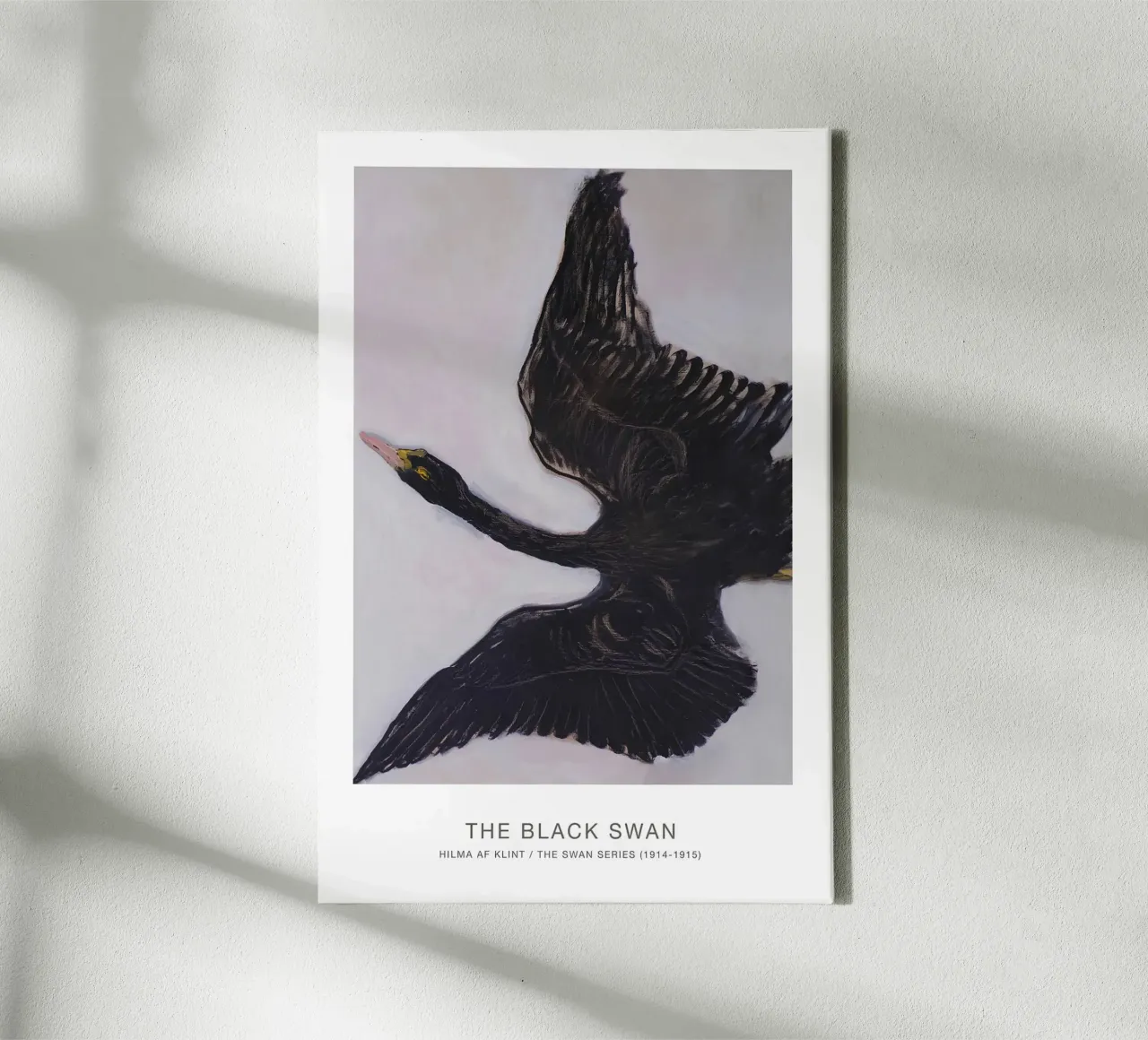 Hilma af Klint "Black Swan" Dynamic Flight Print canvas by homdeco