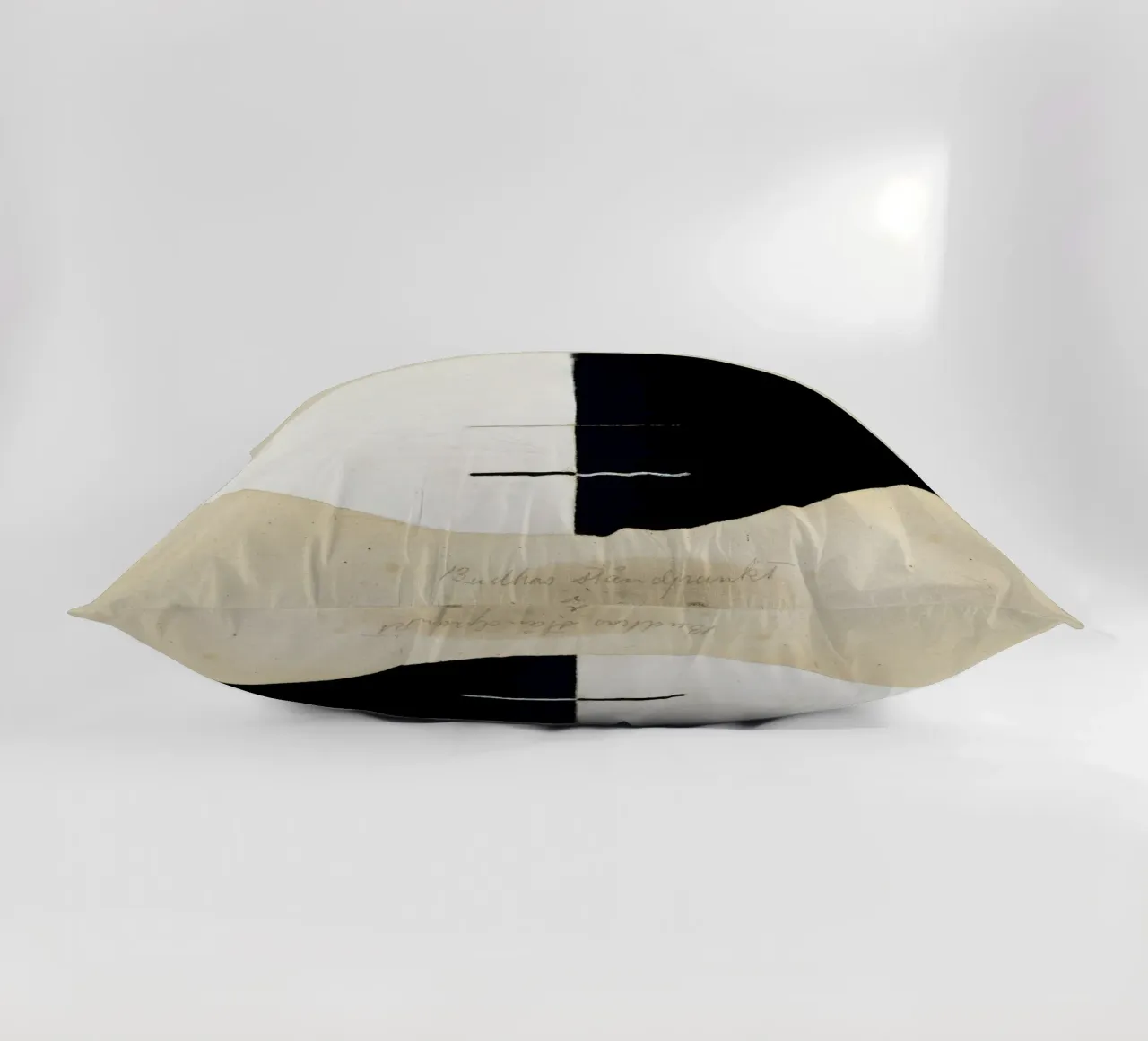 Hilma af Klint "Le point de vue de Bouddha" Yin Yang Abstrait coussin de homdeco