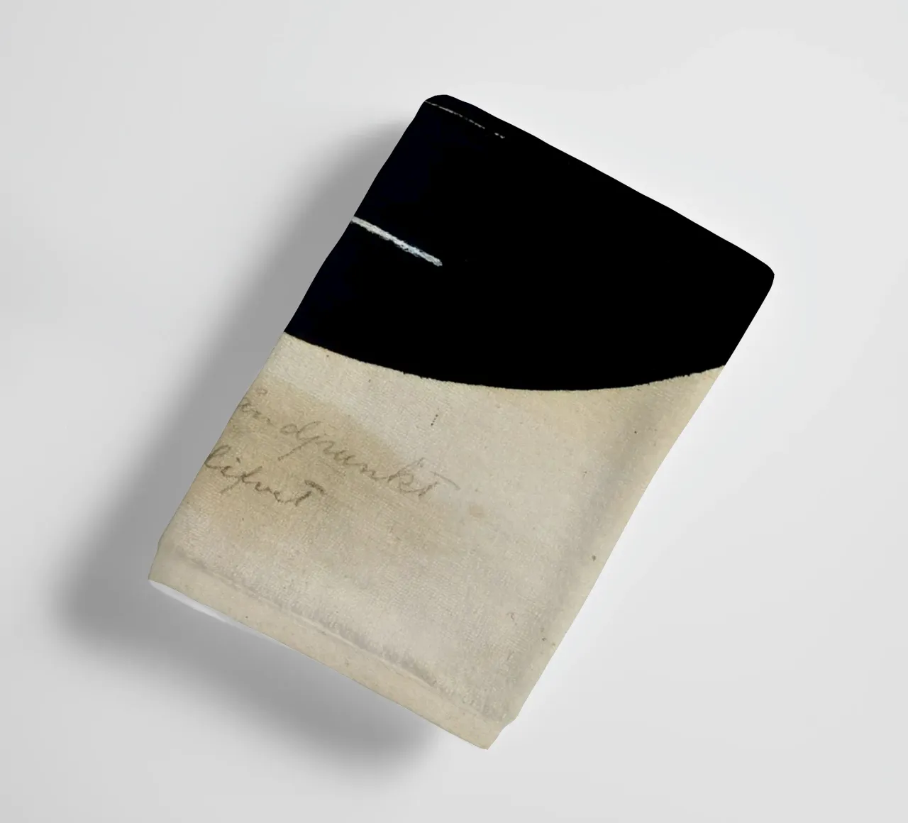 Hilma af Klint "Le point de vue de Bouddha" Yin Yang Abstrait serviette de bain de homdeco