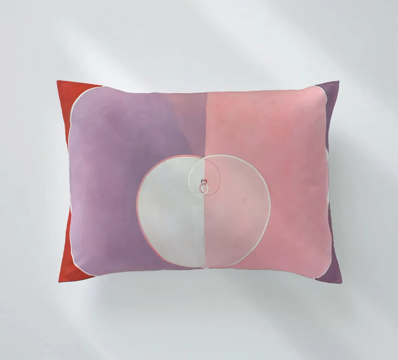 Hilma af Klint "Colombe n. 2" Simbolo d'amore astratto cuscino da homdeco