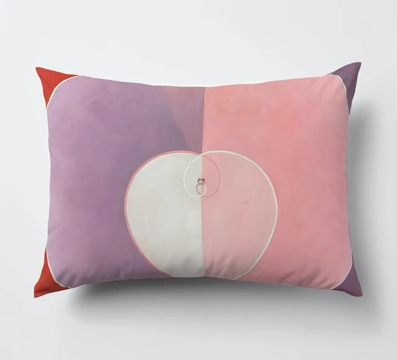 Hilma af Klint "Colombe n. 2" Simbolo d'amore astratto cuscino da homdeco