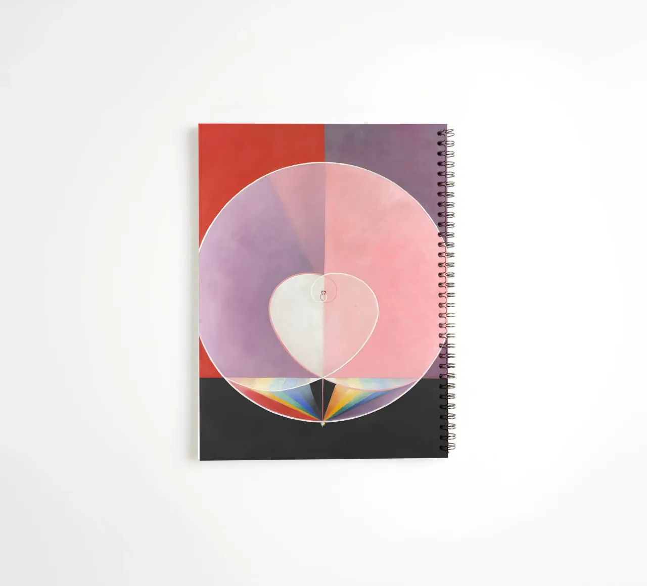 Hilma af Klint "Tauben Nr. 2" Abstraktes Liebessymbol Ringbuch von homdeco