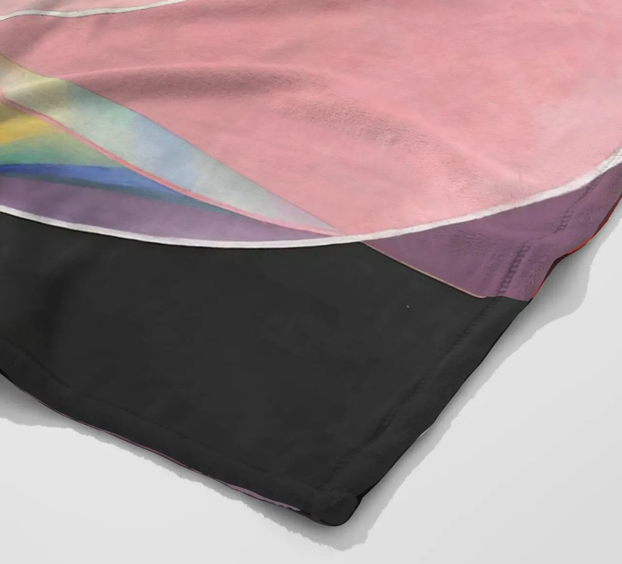Hilma af Klint "Colombe n. 2" Simbolo d'amore astratto coperta in pile da homdeco