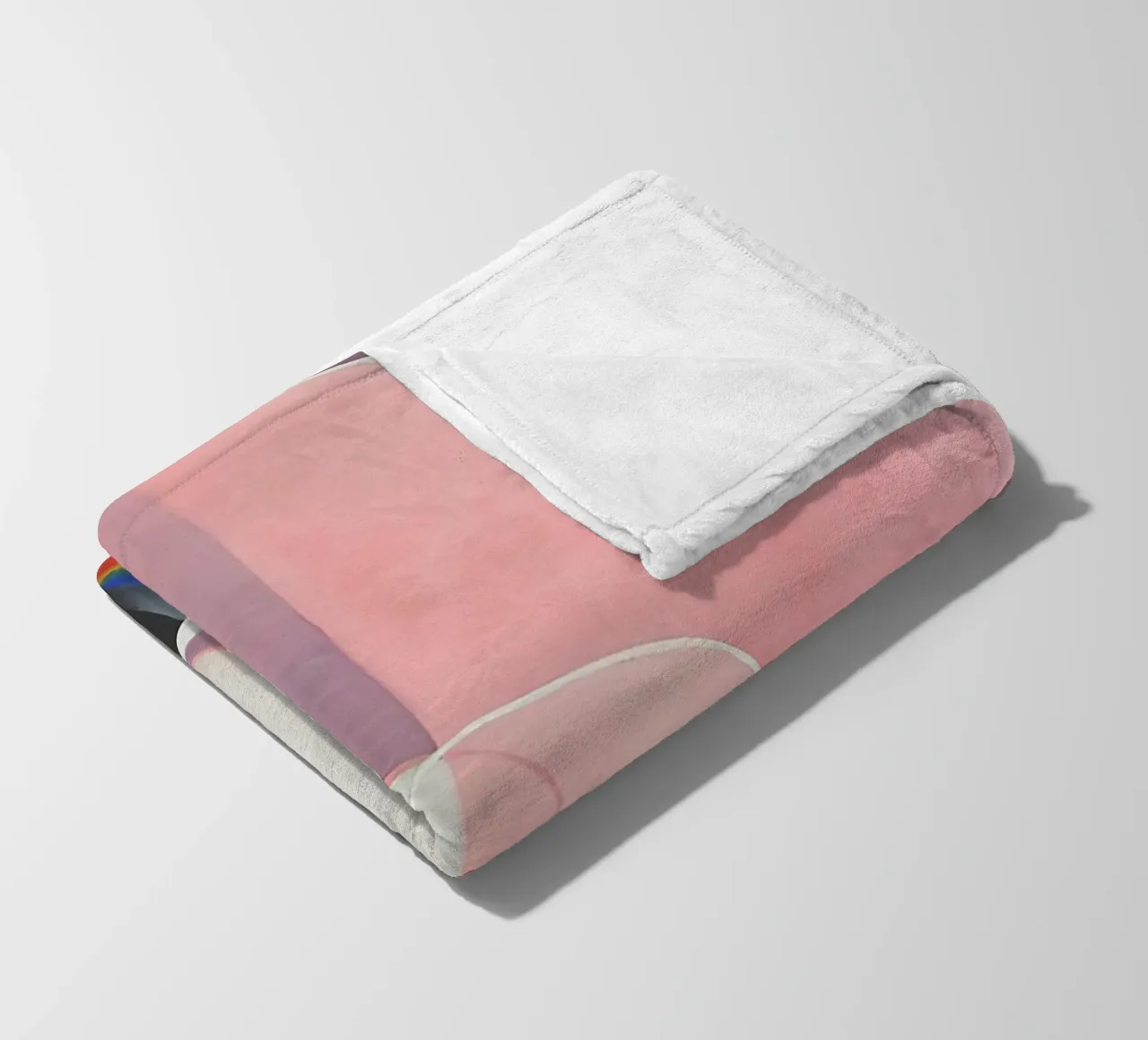 Hilma af Klint "Colombe n. 2" Simbolo d'amore astratto coperta in pile da homdeco